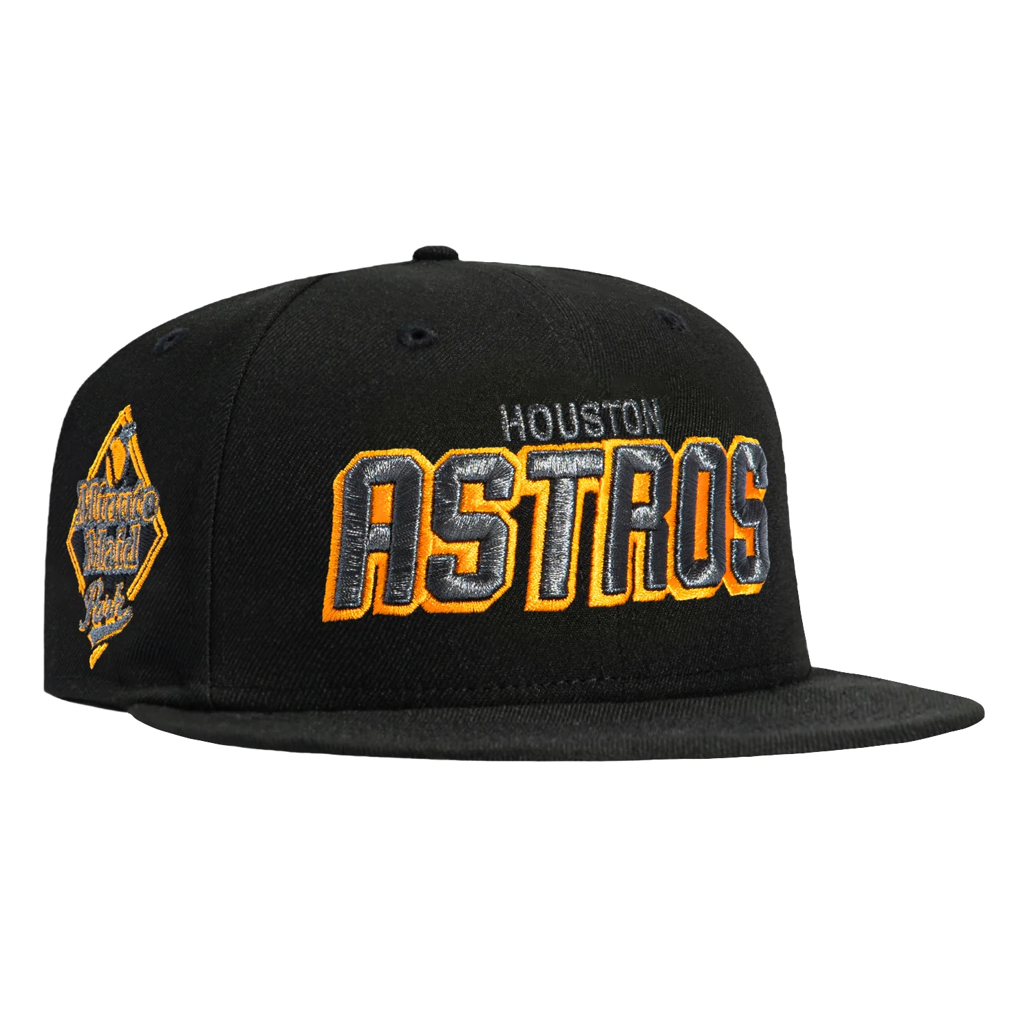 New Era 59Fifty Houston Astros Minute Maid Park Patch Shadow Hat - Black