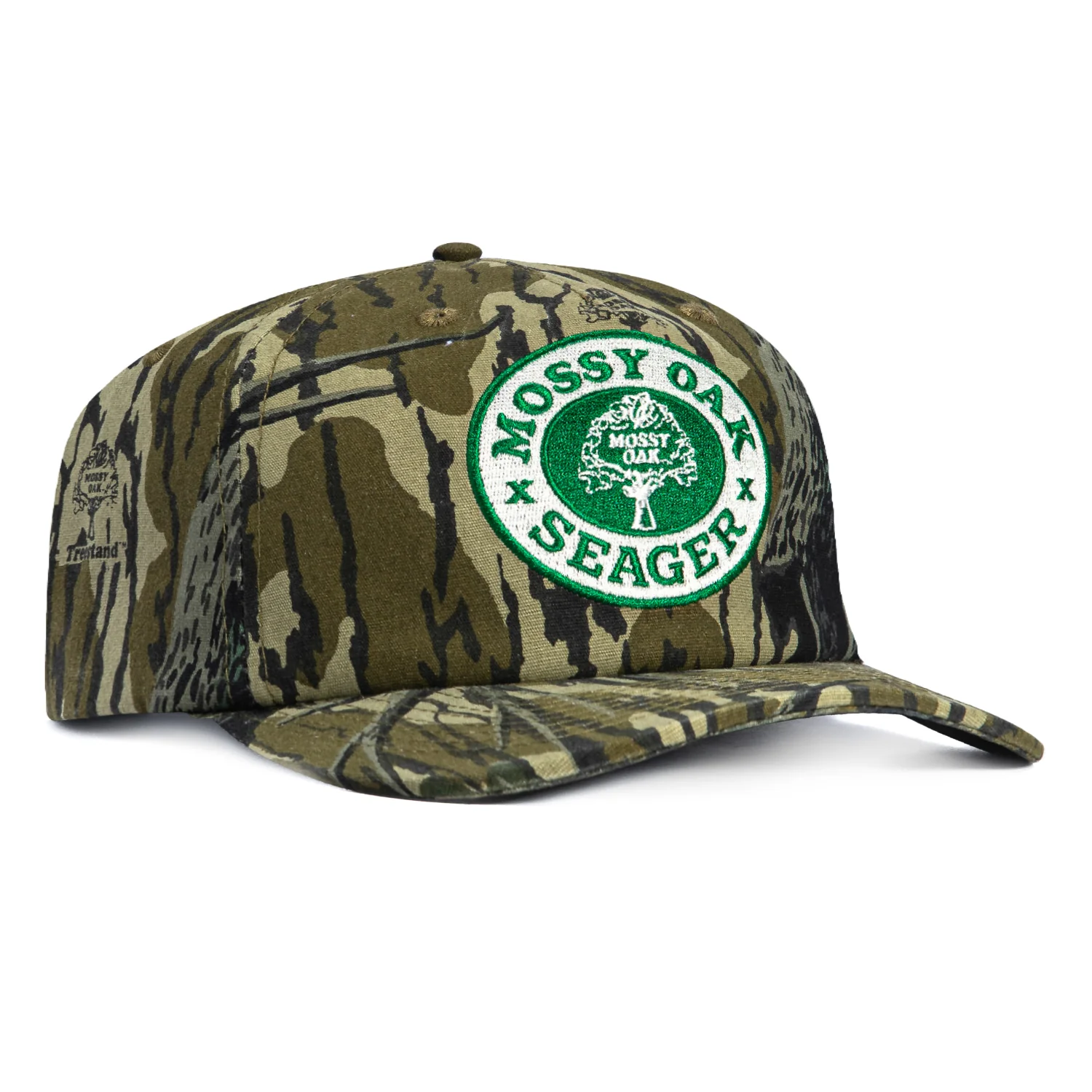 Seager Mossy Oak x Seager Snapback Hat - Camo