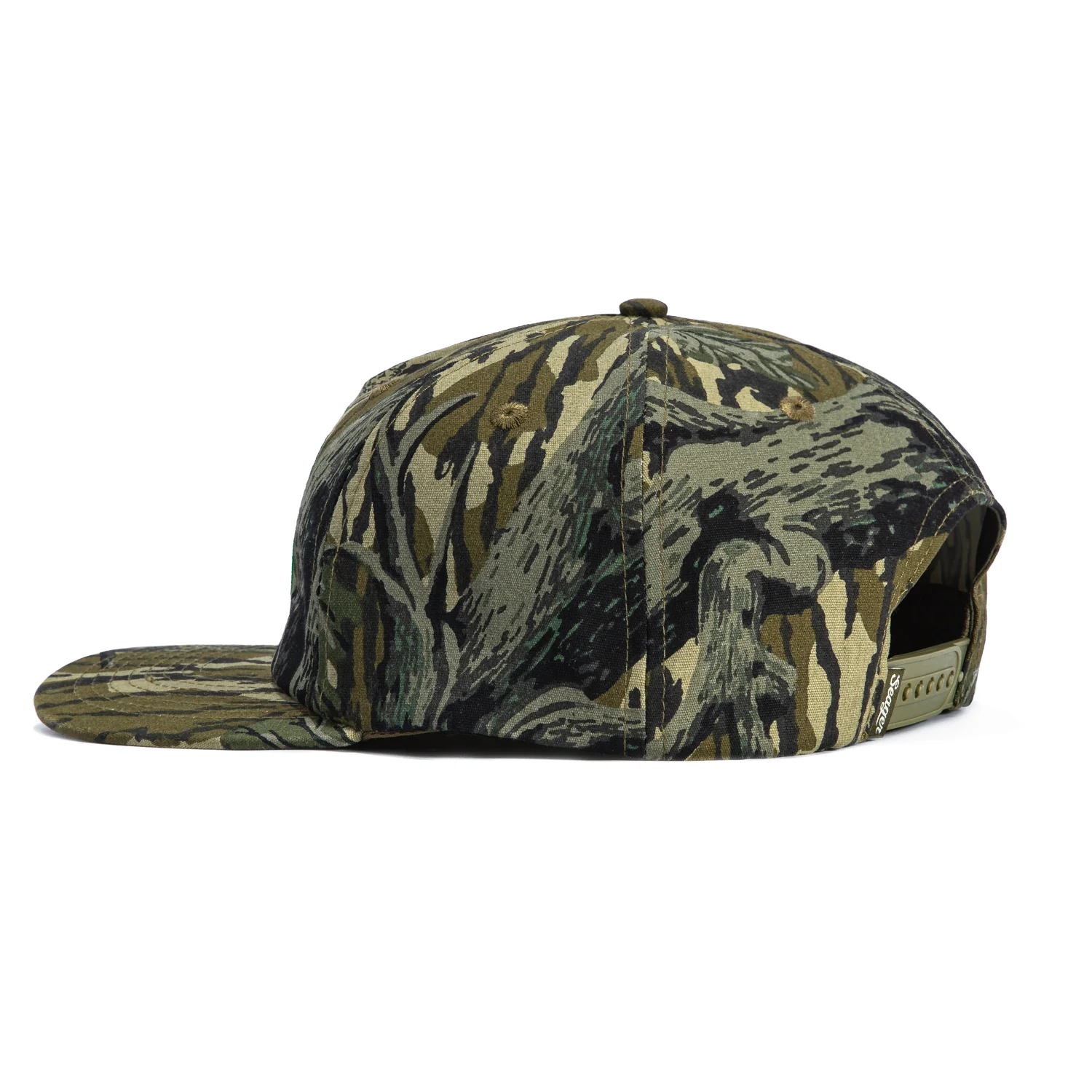 Seager Mossy Oak x Seager Snapback Hat - Camo - Image 2