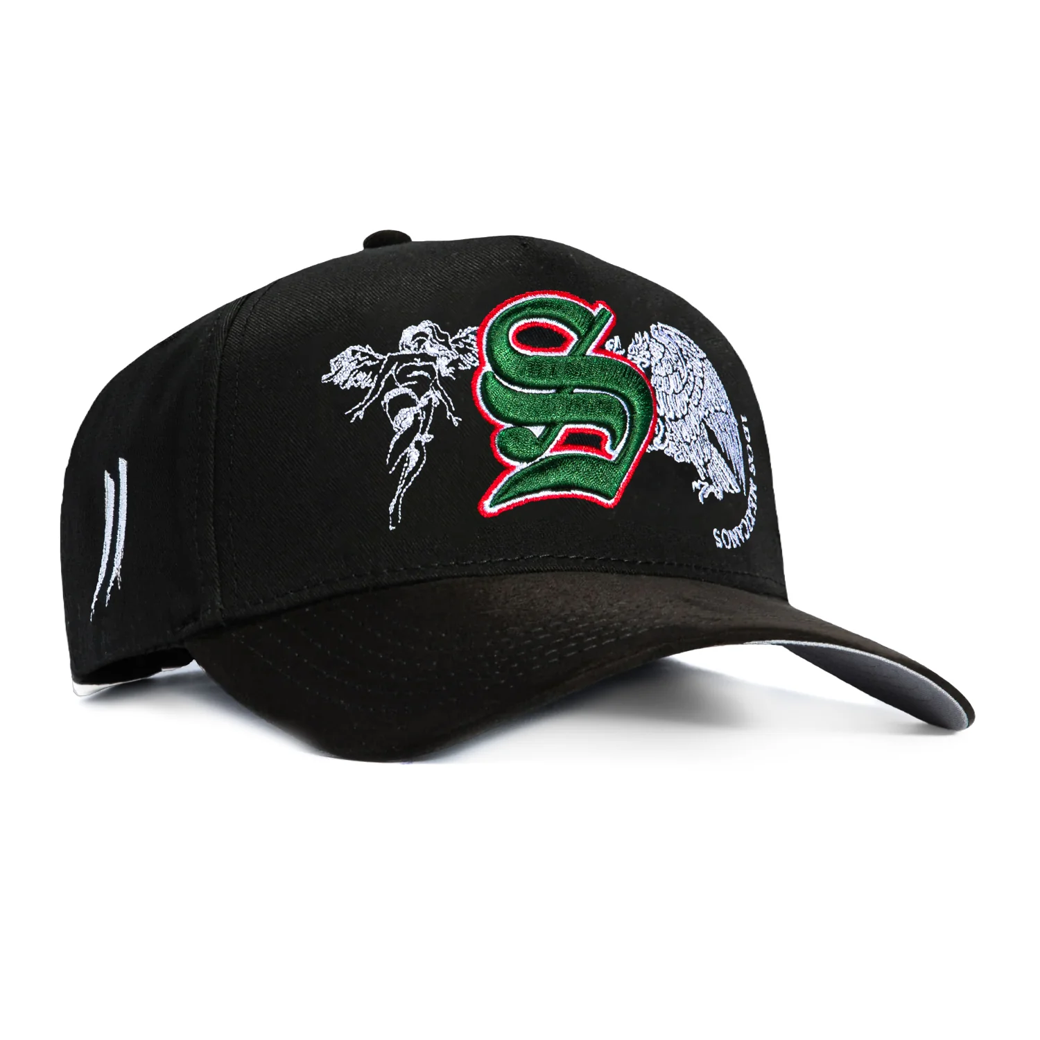 Sworn To Us Estados Unidos Mexicanos Snapback Hat - Black