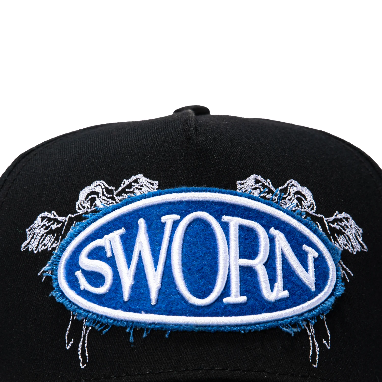 Sworn To Us Union Sworn Snapback Hat - Black - Image 3
