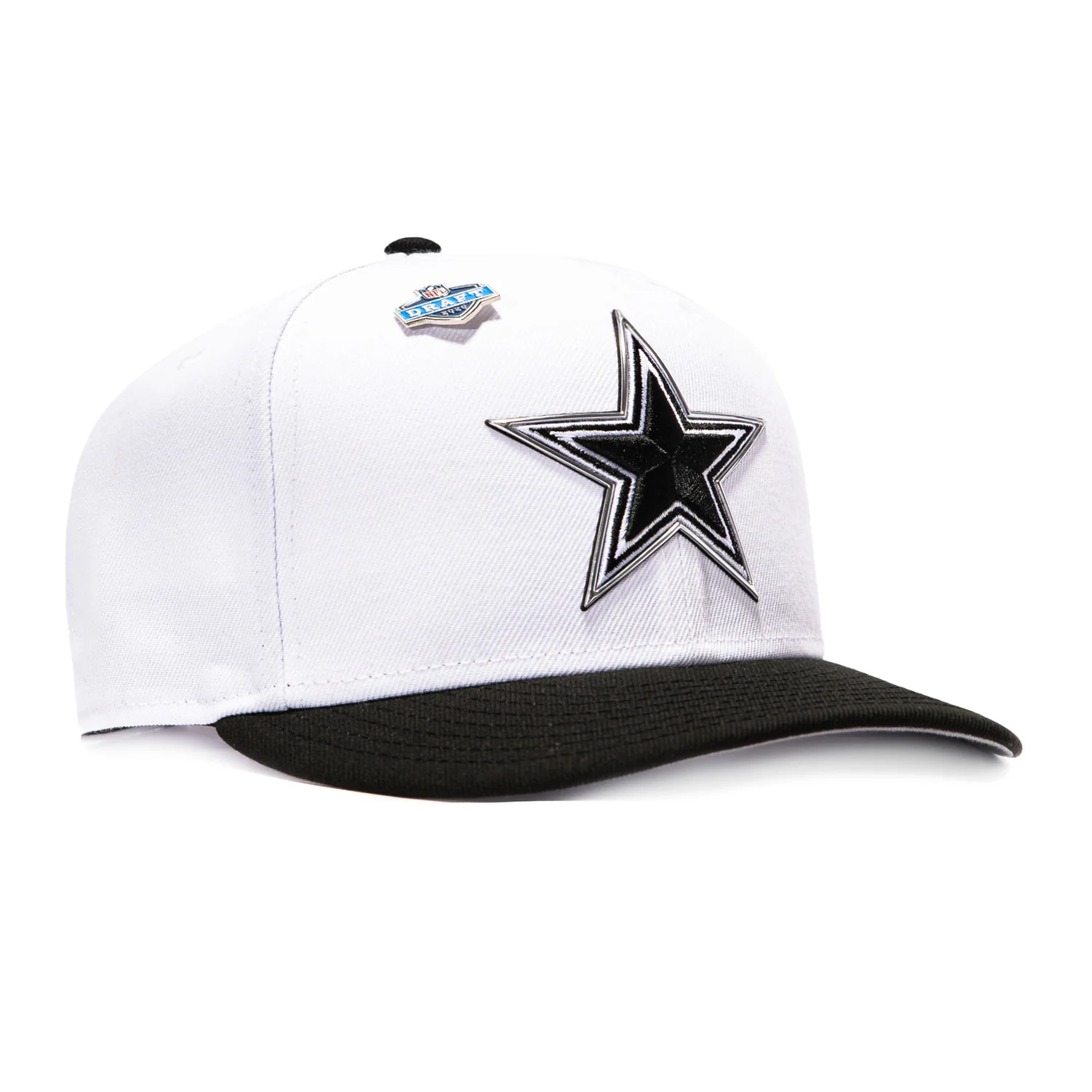 New Era 9Fifty 2026 Draft Dallas Cowboys Snapback Hat - White, Black