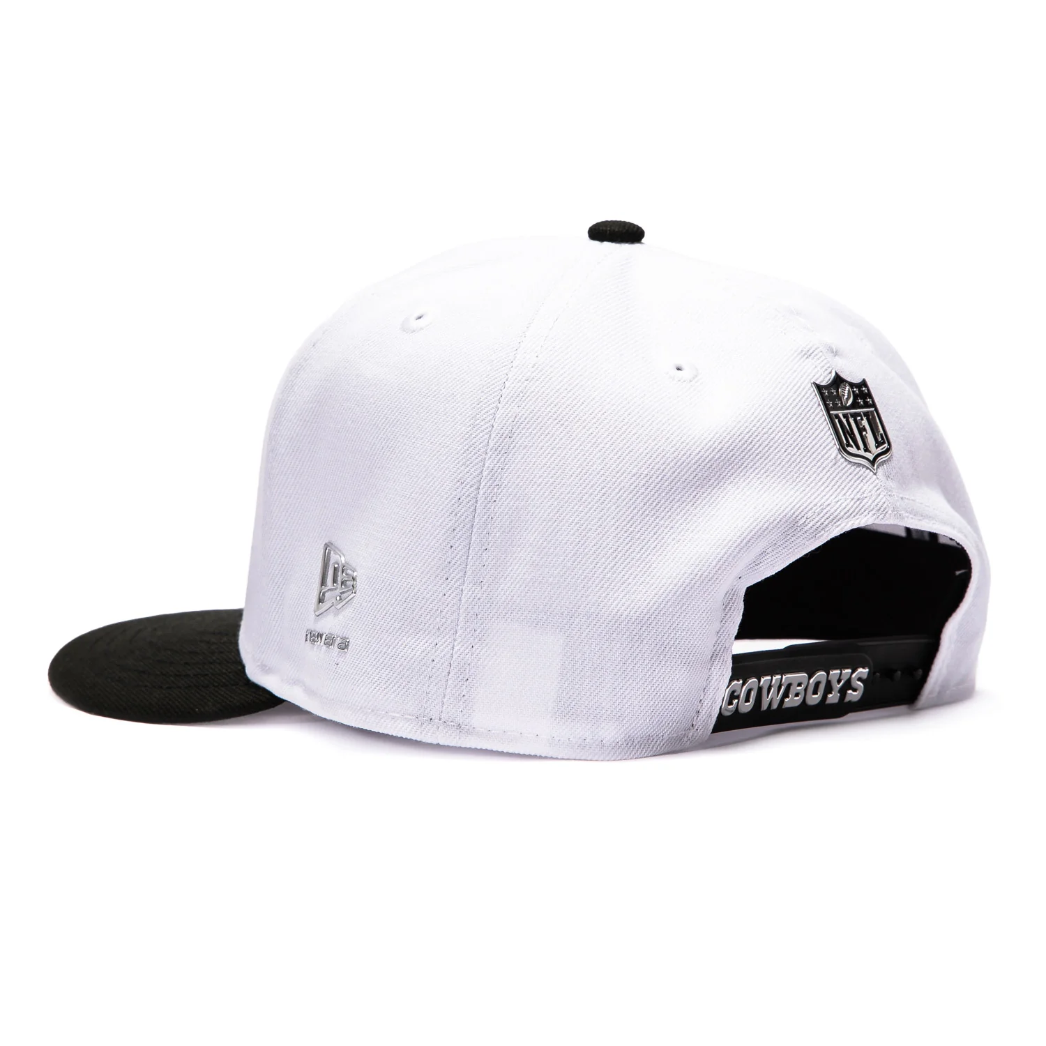 New Era 9Fifty 2026 Draft Dallas Cowboys Snapback Hat - White, Black - Image 2