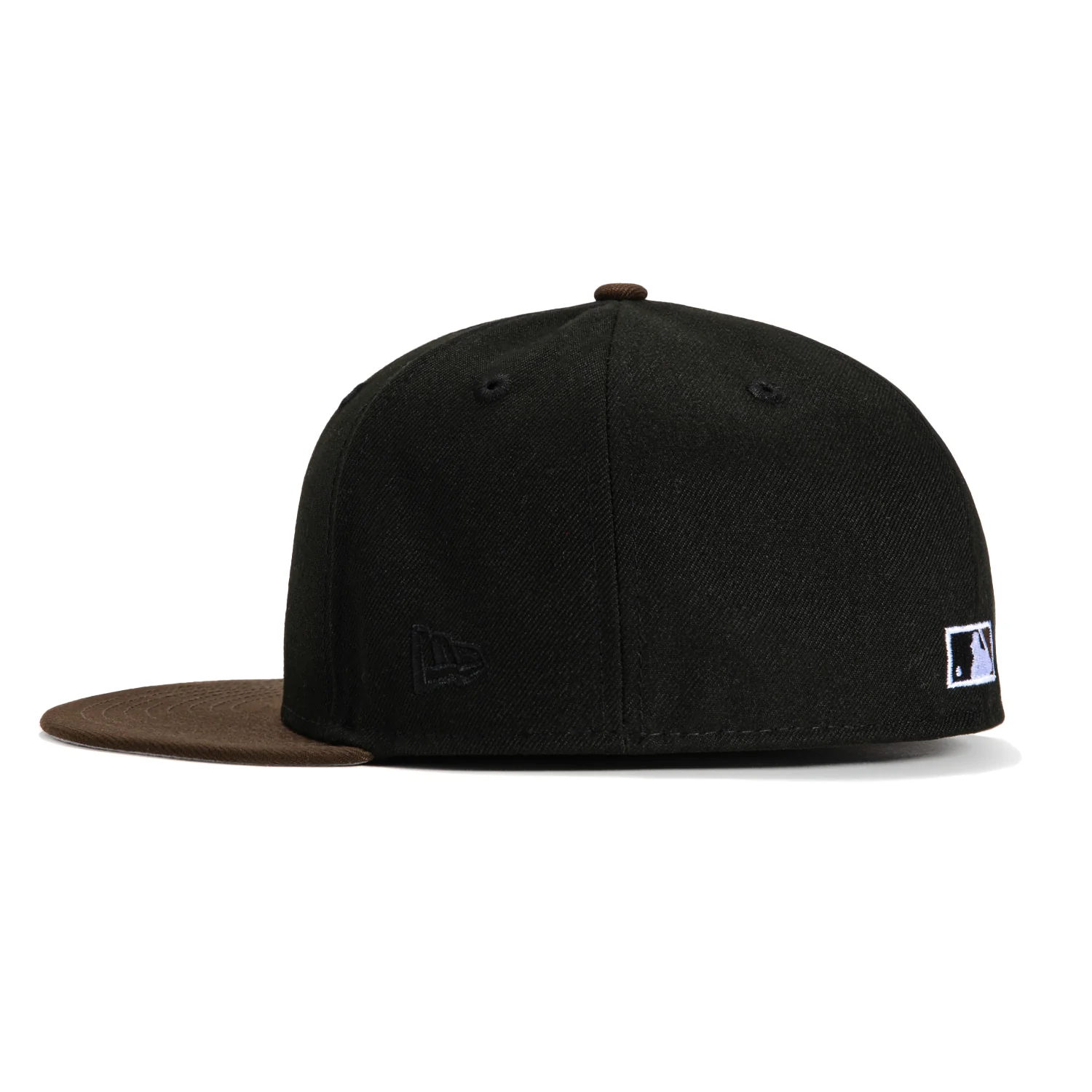 New Era 59Fifty Los Angeles Angels 35th Anniversary Patch Hat - Black, Brown - Image 3