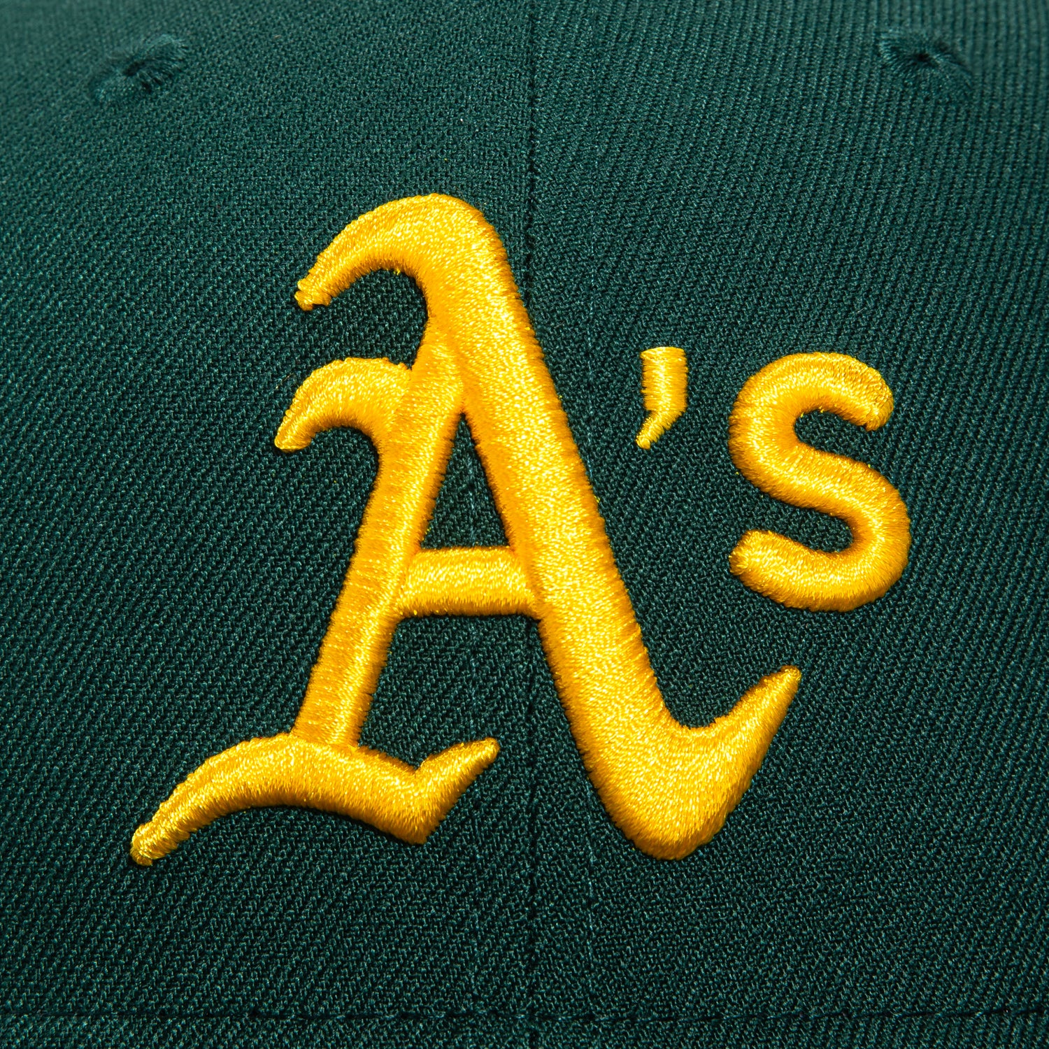 New Era 59Fifty Oakland Athletics 1989 World Series Patch Hat - Green - Image 4