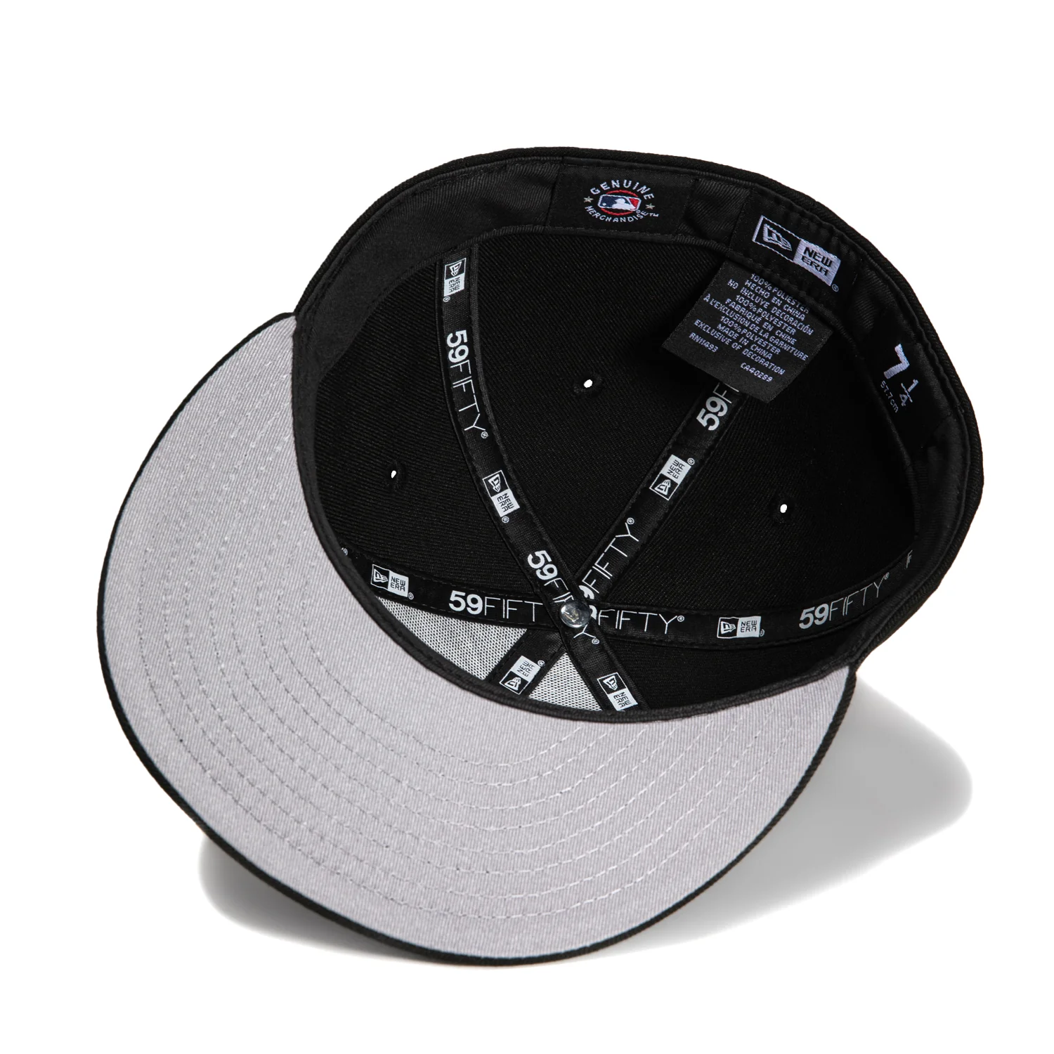 New Era 59Fifty Los Angeles Dodgers Heart Hat - Black, Purple, Gold - Image 2