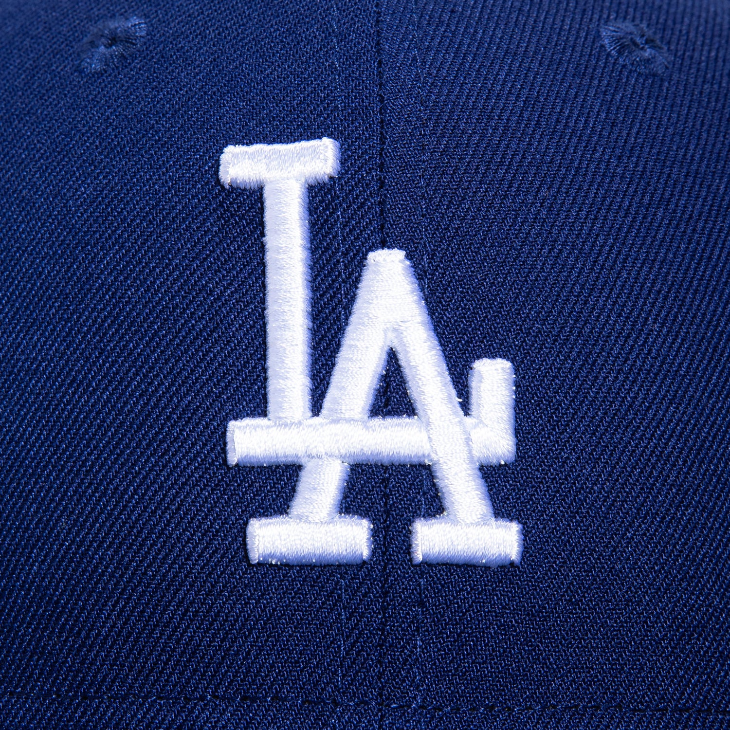 New Era 59Fifty Los Angeles Dodgers 50th Anniversary Patch Hat - Royal, White - Image 4