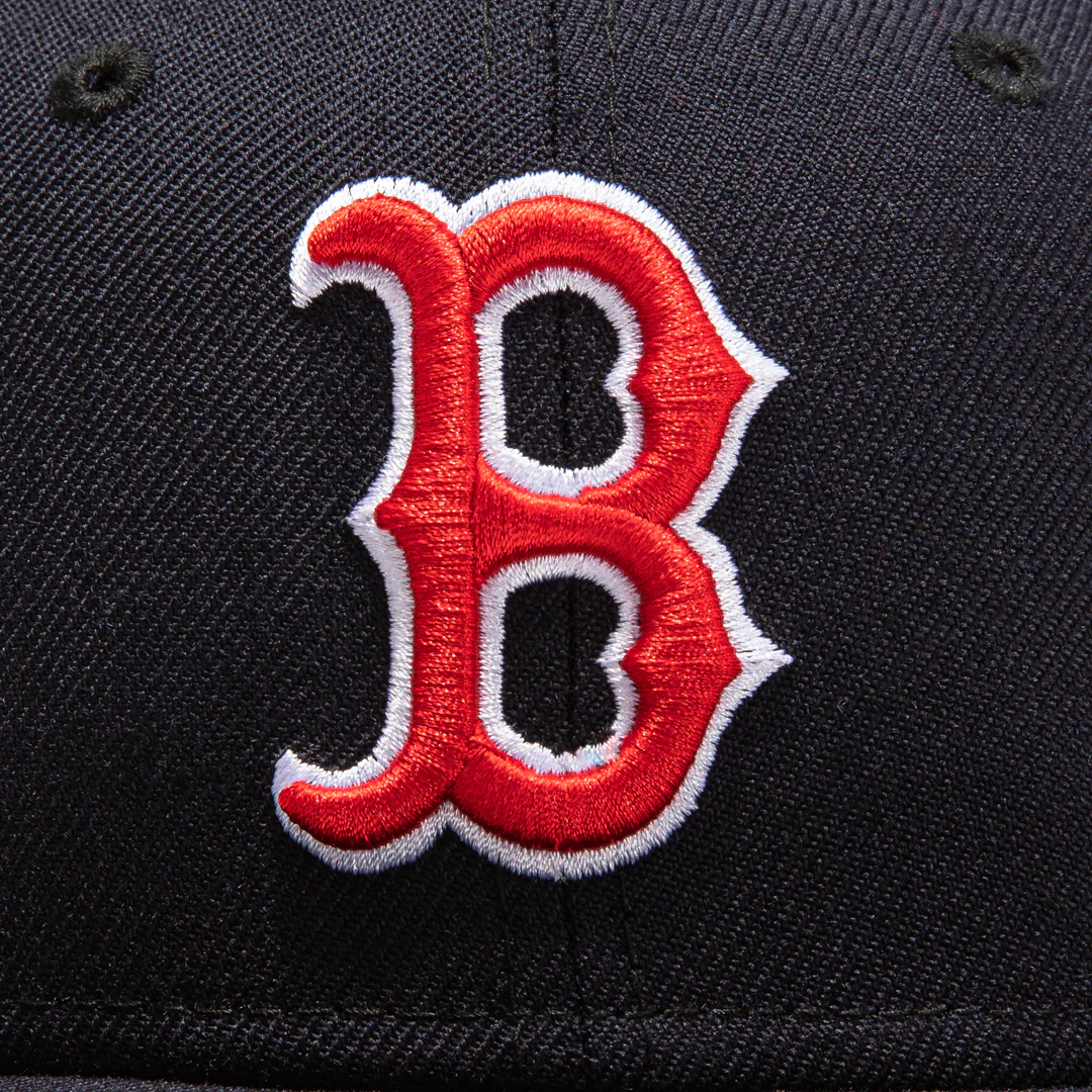 New Era 59Fifty Retro On-Field Boston Red Sox Game Hat - Navy - Image 4