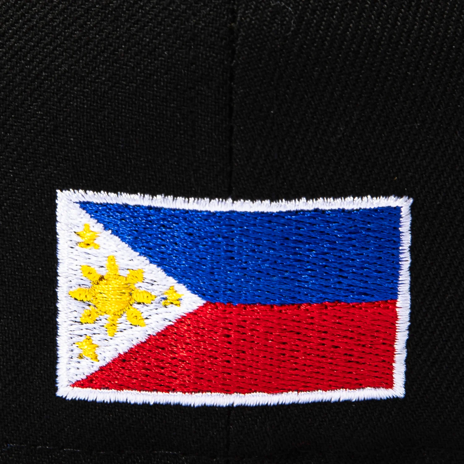 New Era 59Fifty Filipino Flag Patch Hat -  Black - Image 5