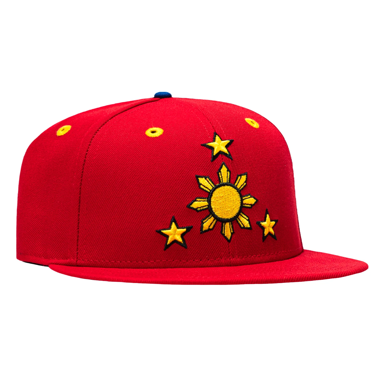 New Era 59Fifty Filipino Flag Patch Hat - Red