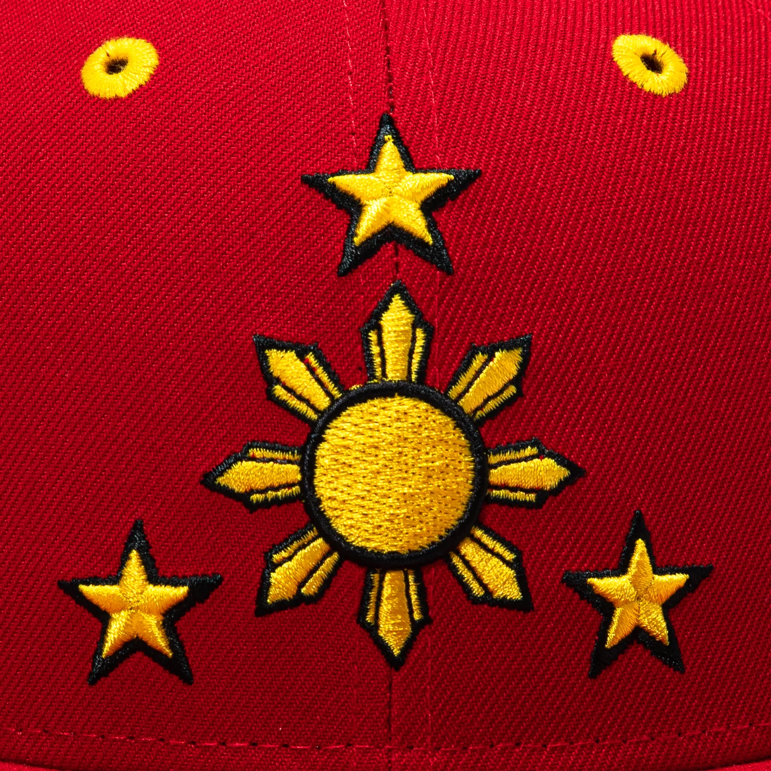 New Era 59Fifty Filipino Flag Patch Hat - Red - Image 4