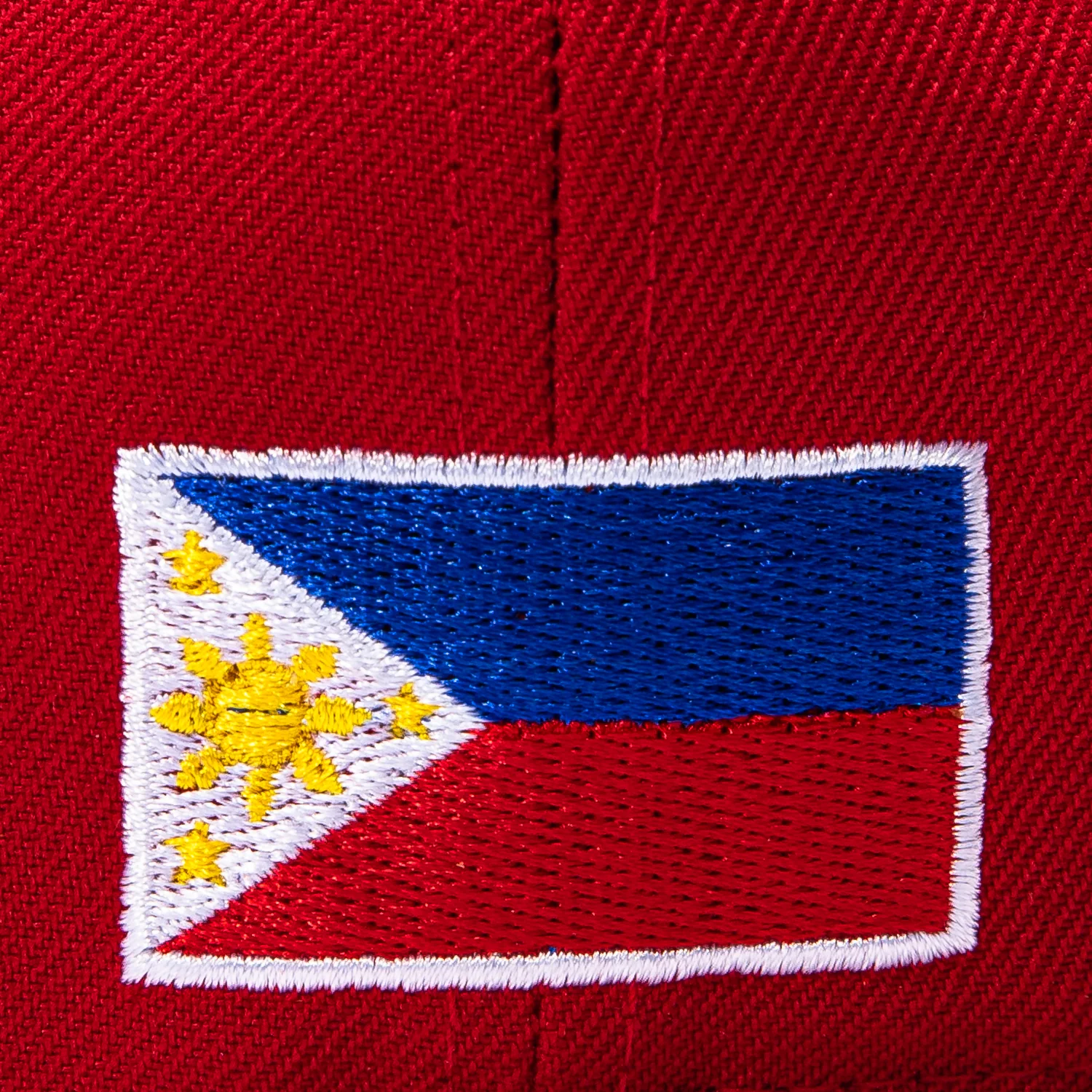 New Era 59Fifty Filipino Flag Patch Hat - Red - Image 5