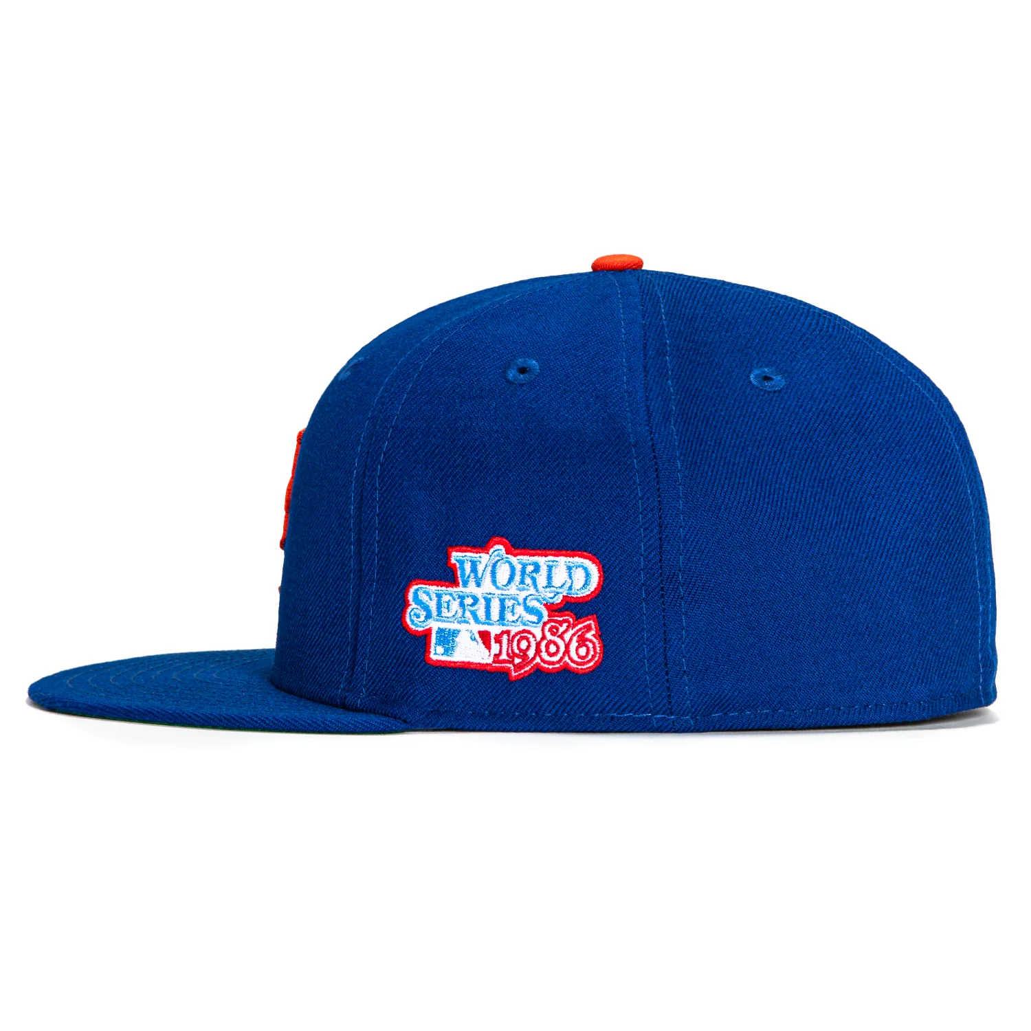 New Era 59Fifty New York Mets 1986 World Series Patch Hat - Royal - Image 3