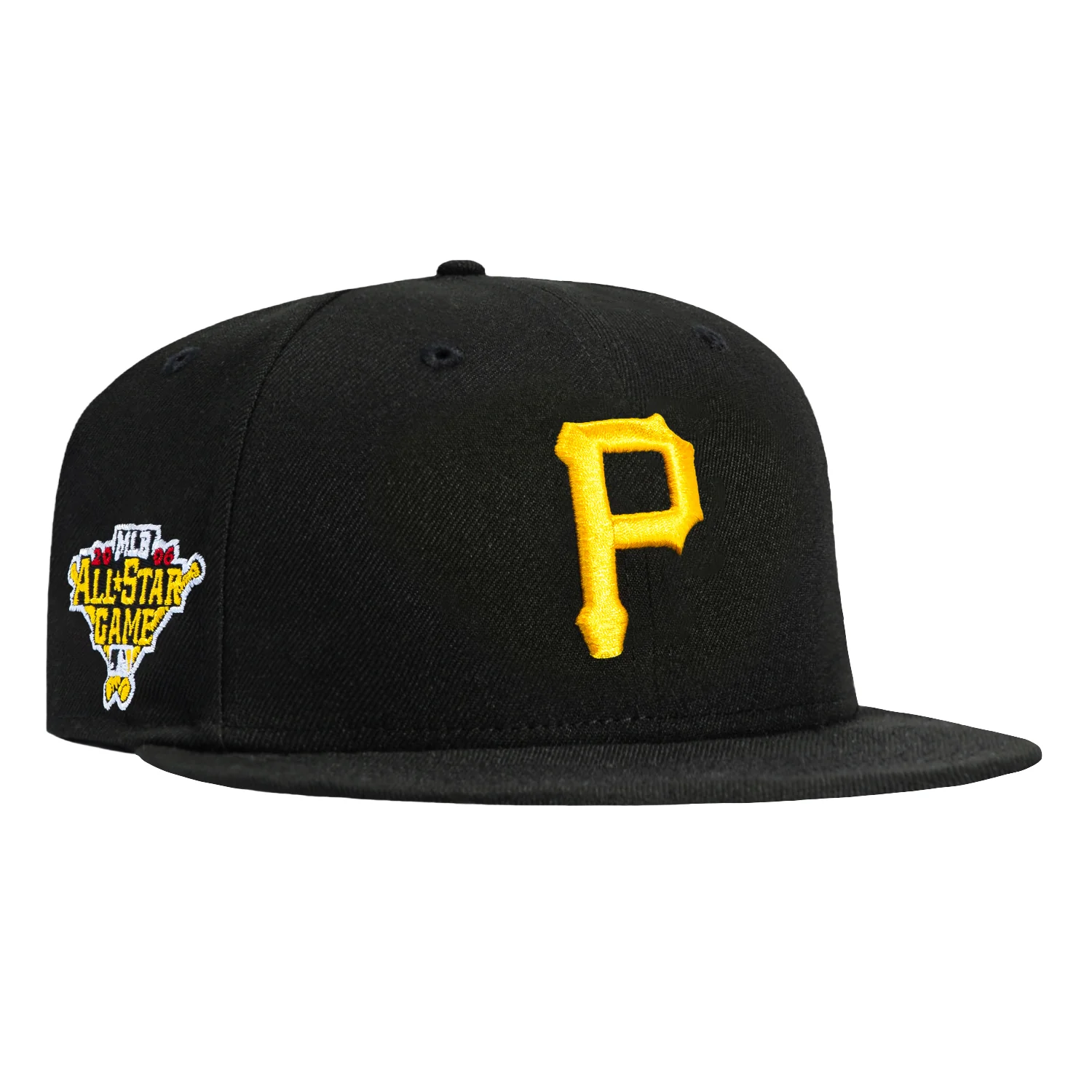 New Era 59Fifty Pittsburgh Pirates 2006 All Star Game Patch Game Hat - Black