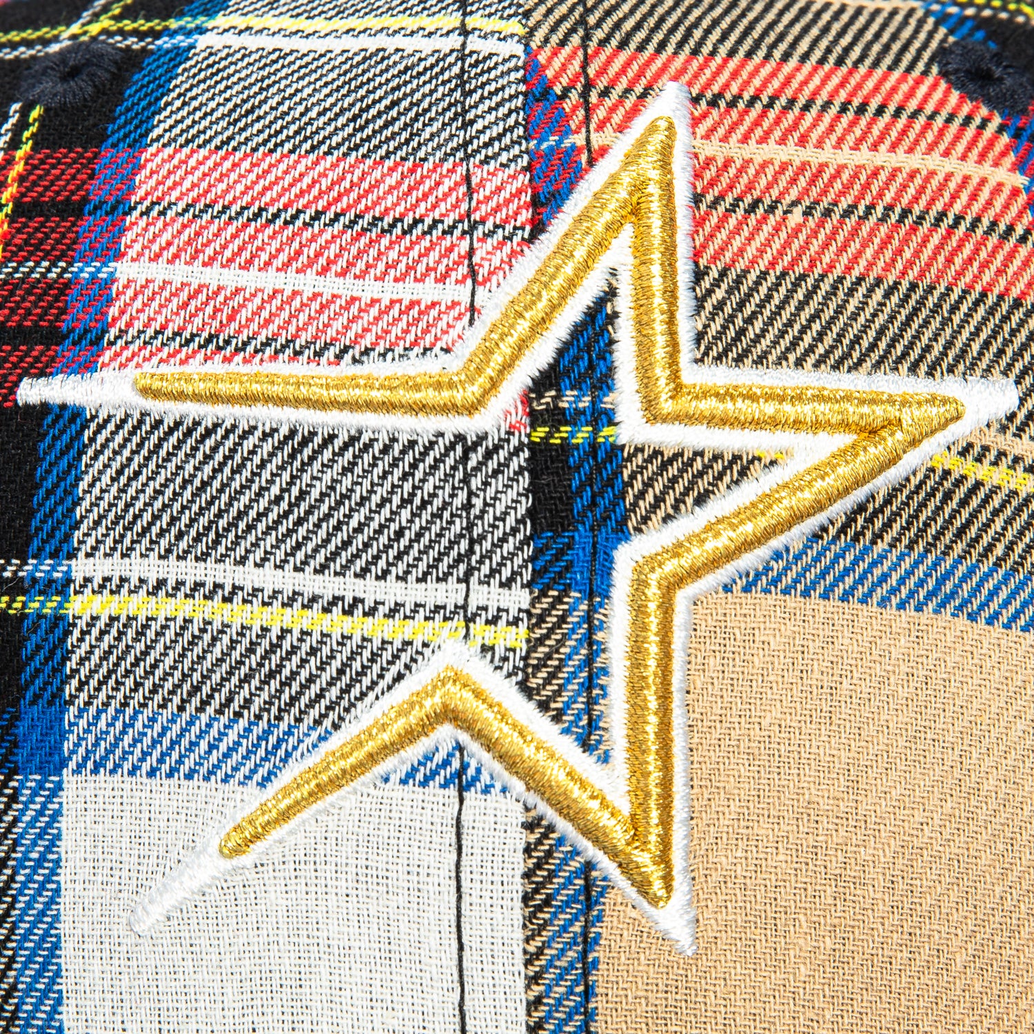 New Era 59Fifty Flannel Houston Astros 35th Anniversary Patch 1994 Hat - Red Flannel - Image 4