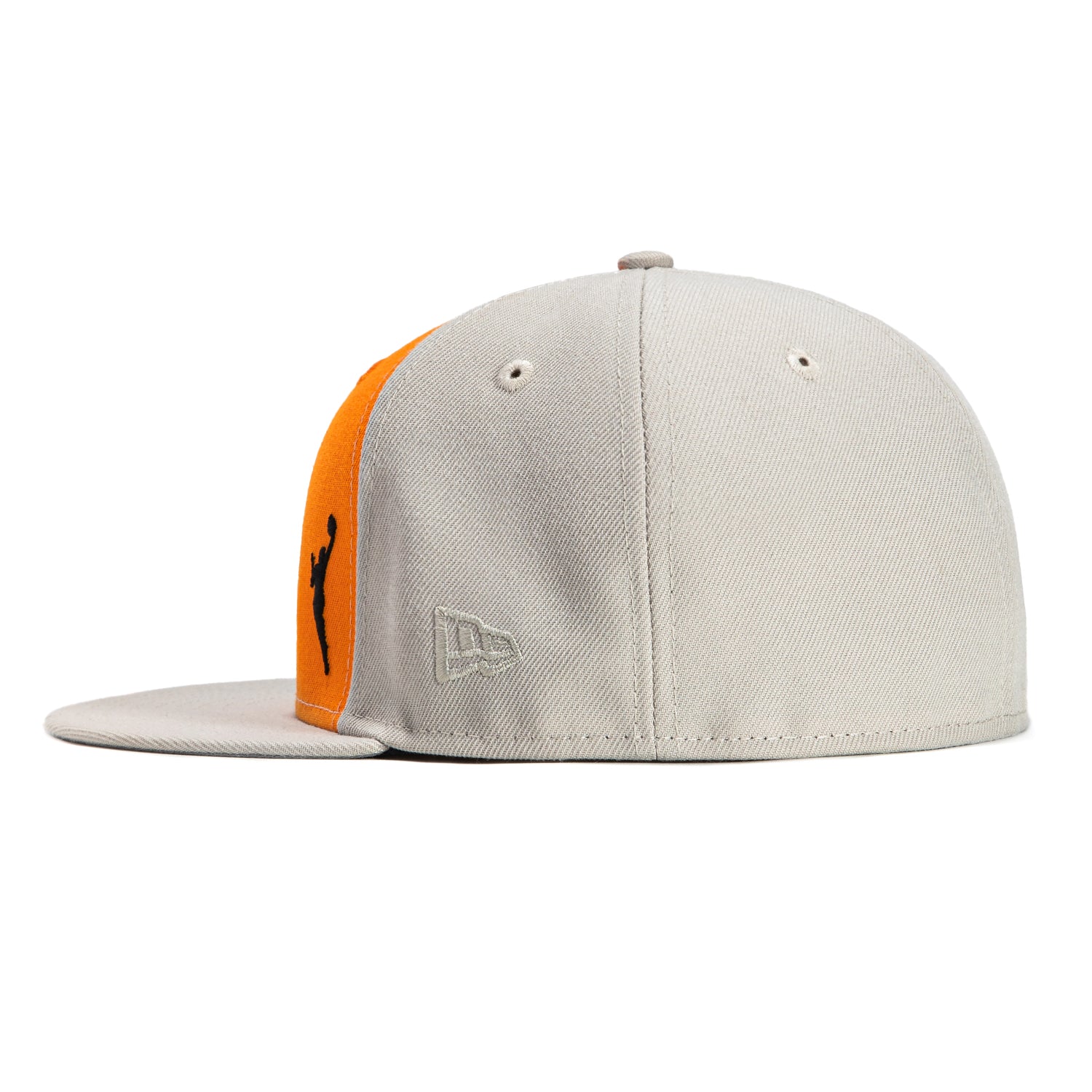New Era 59Fifty Flawless Las Vegas Aces Logo Patch WNBA Logo Hat - Stone, Light Orange - Image 4