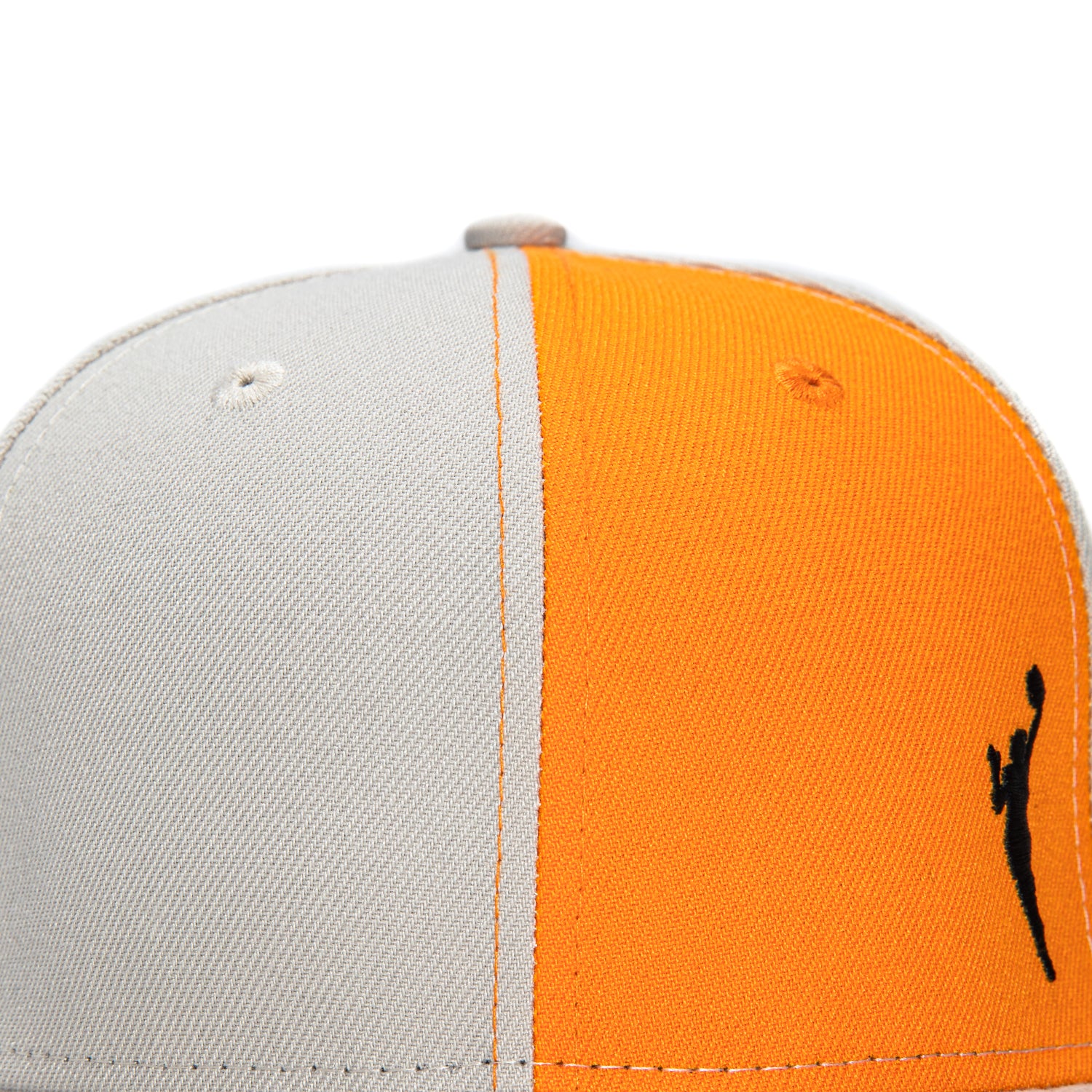 New Era 59Fifty Flawless Chicago Sky Logo Patch WNBA Logo Hat - Stone, Light Orange - Image 5