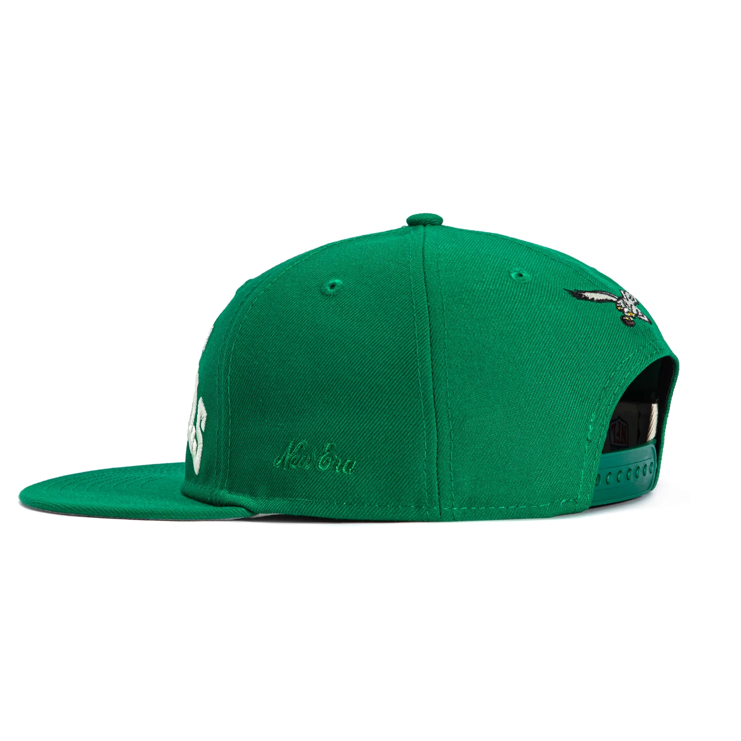 New Era 9Fifty Fear of God Retro Crown Philadelphia Eagles Essentials Snapback Hat - Kelly - Image 2