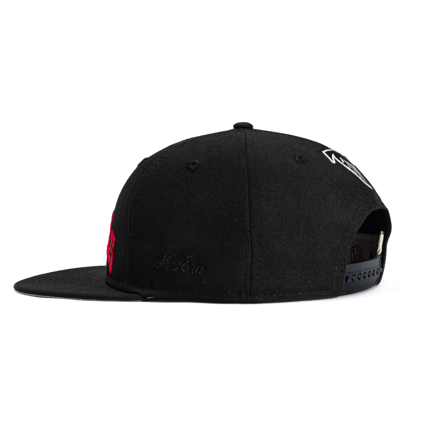New Era 9Fifty Fear of God Retro Crown Atlanta Falcons Essentials Snapback Hat - Black - Image 2