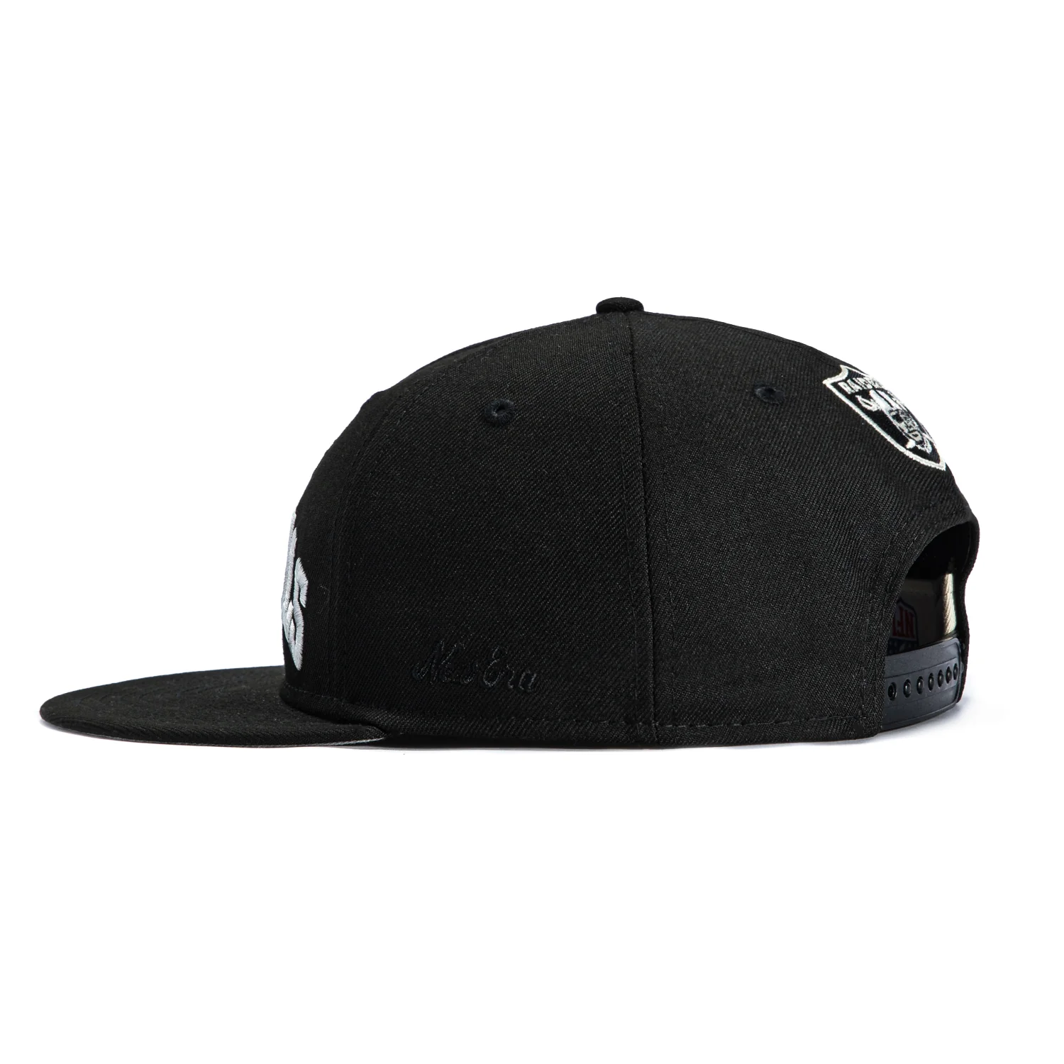New Era 9Fifty Fear of God Retro Crown Las Vegas Raiders Essentials Snapback Hat - Black - Image 2
