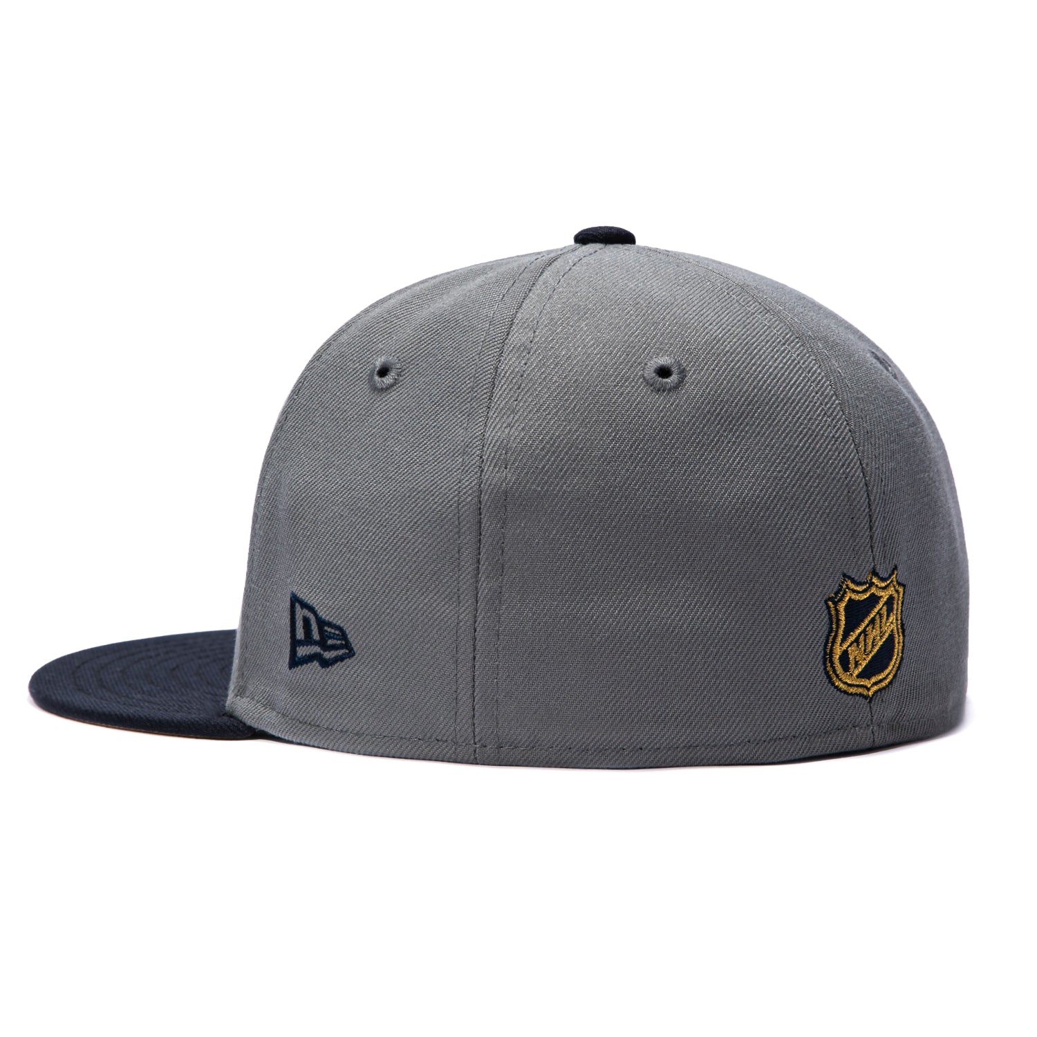 New Era 59Fifty Vegas Golden Knights Inaugural Patch Word Khaki UV Hat - Graphite, Navy - Image 3