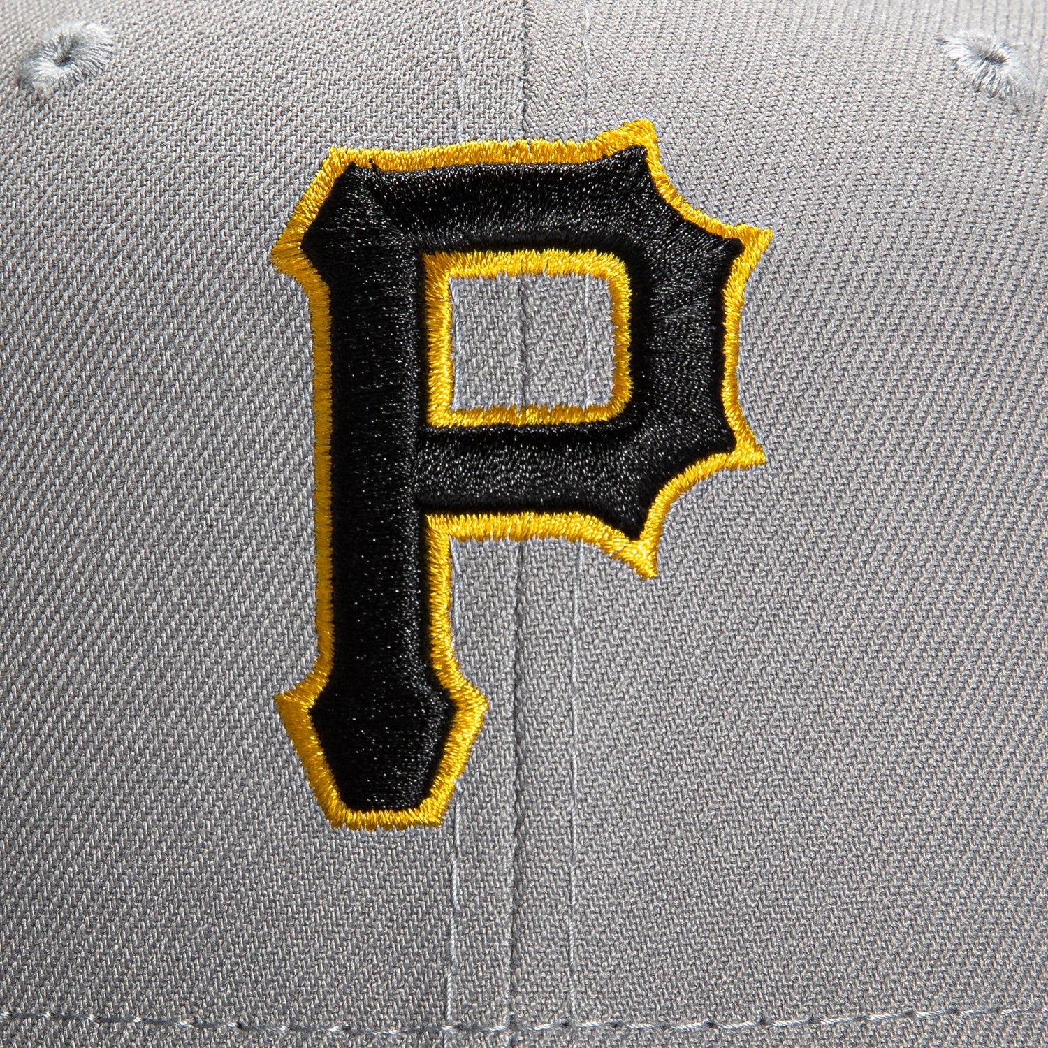 New Era 59Fifty Retro On-Field Pittsburgh Pirates Hat - Gray, Black - Image 4