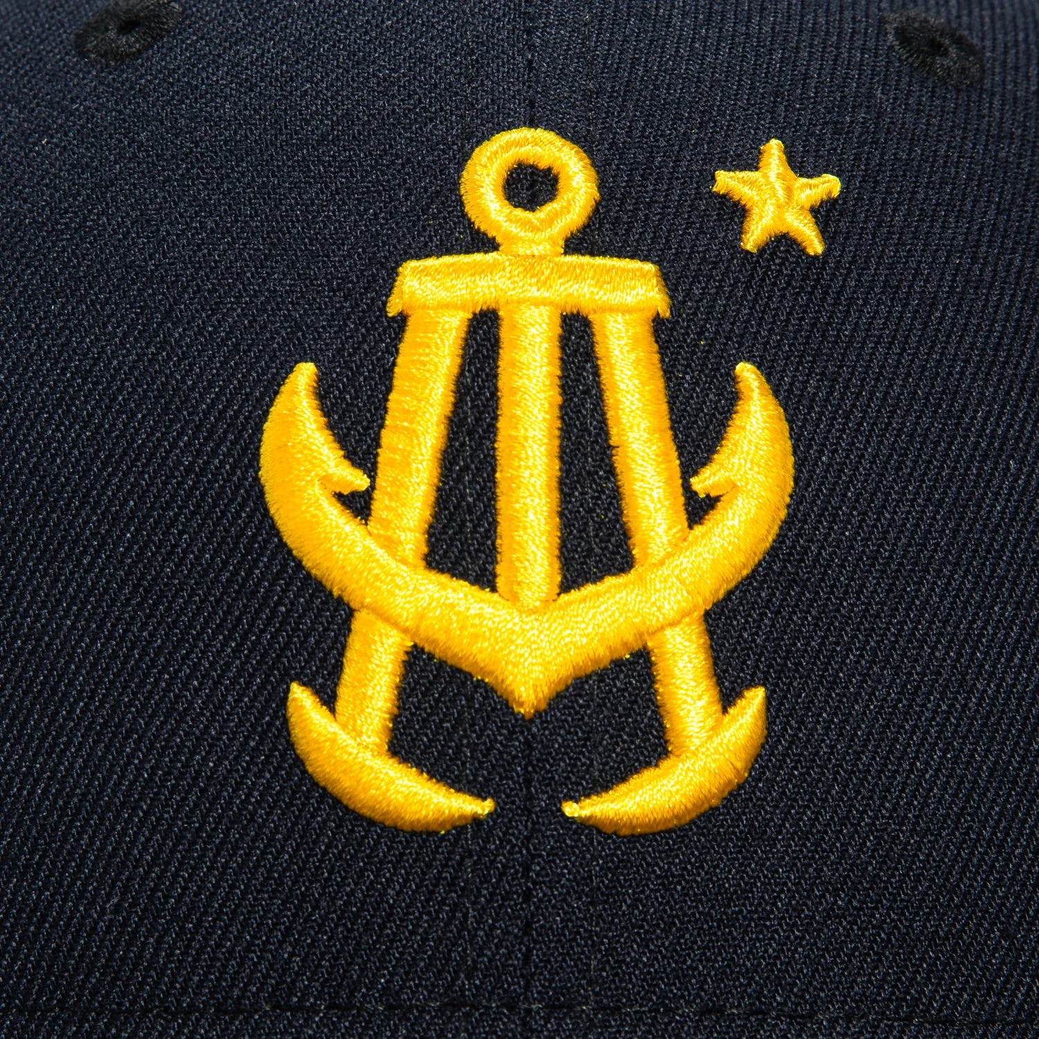 New Era 59Fifty Hillside Goods Anchor Hat - Navy, Gold - Image 4