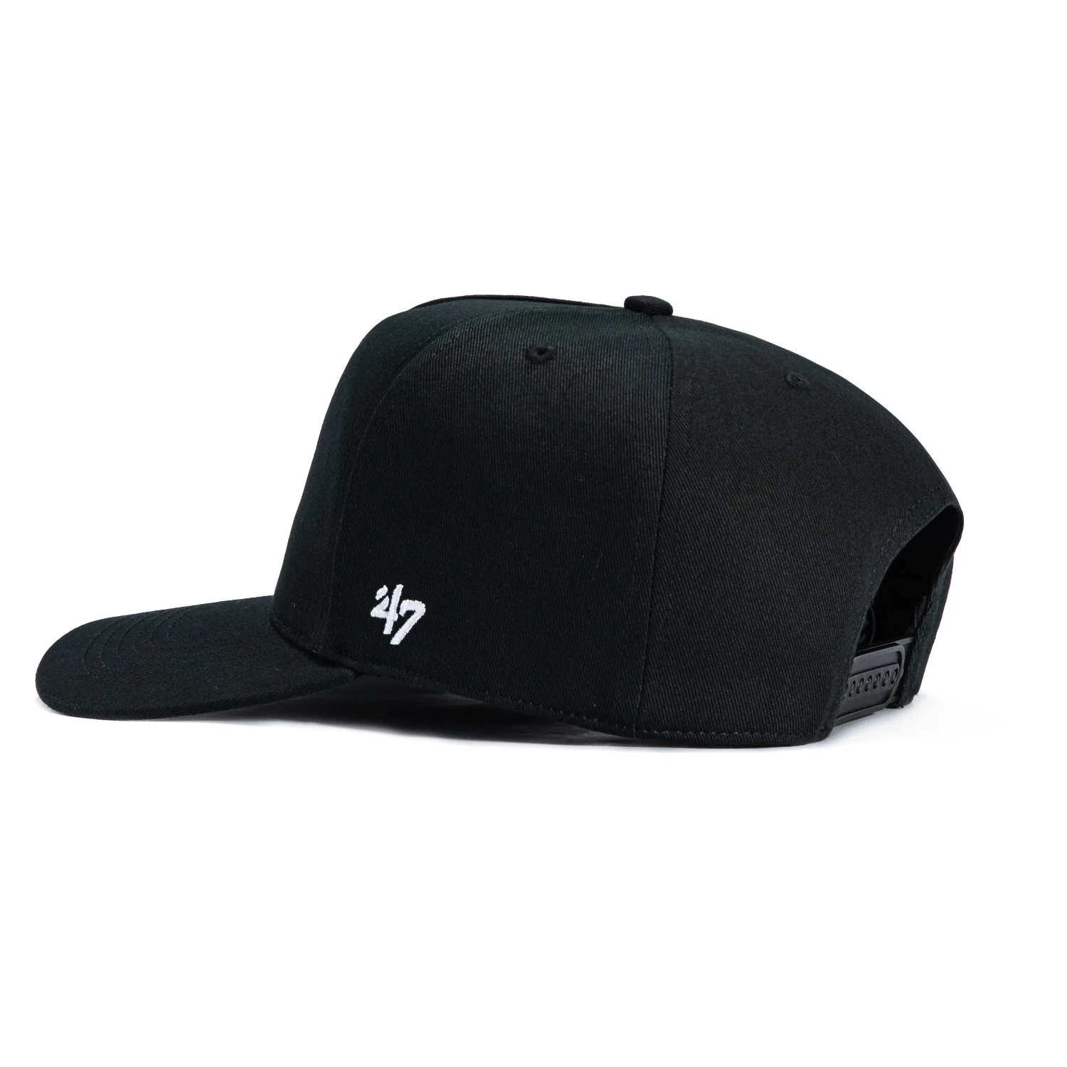 47 Brand New York Liberty Hitch Snapback Hat - Black - Image 2