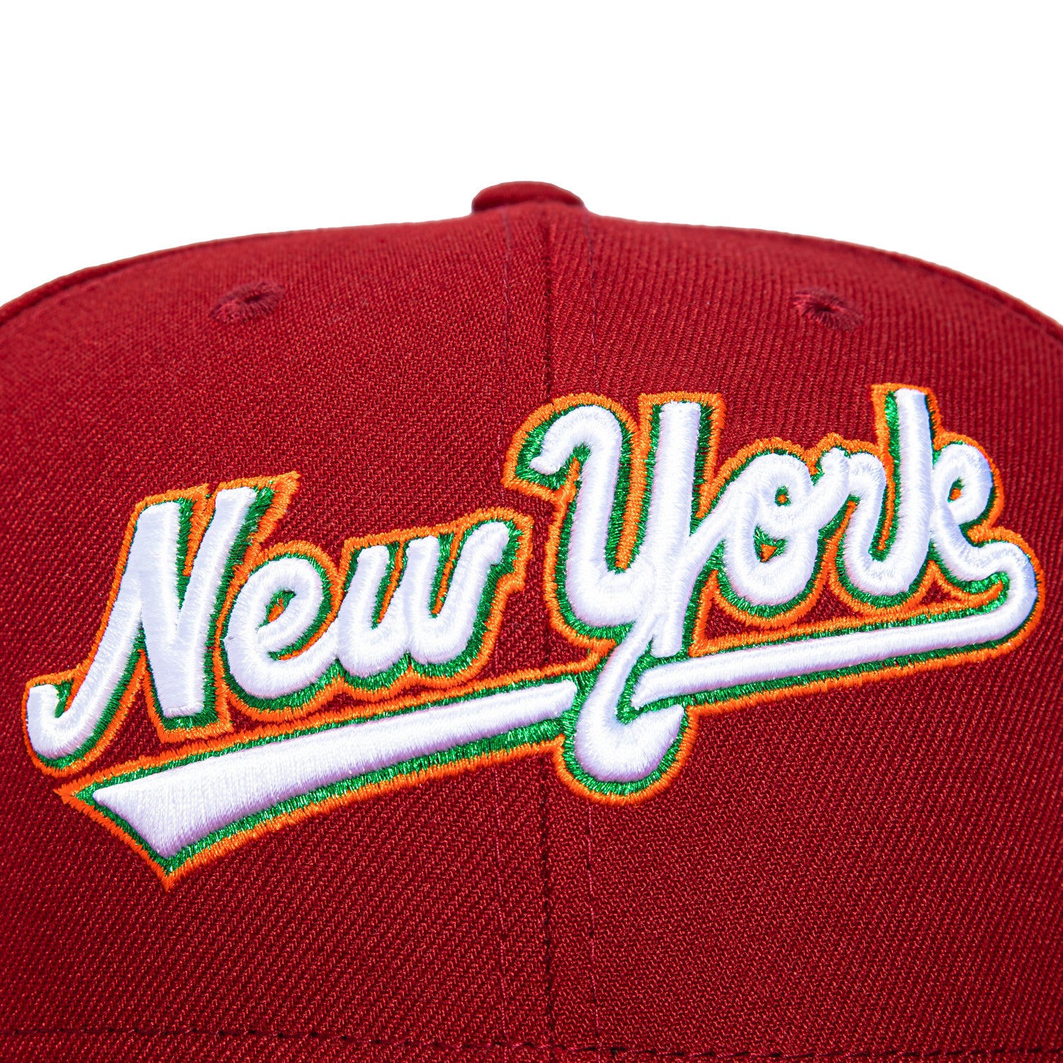 New Era 59Fifty Holiday Party New York Mets 1969 World Series Patch Hat - Brick - Image 4
