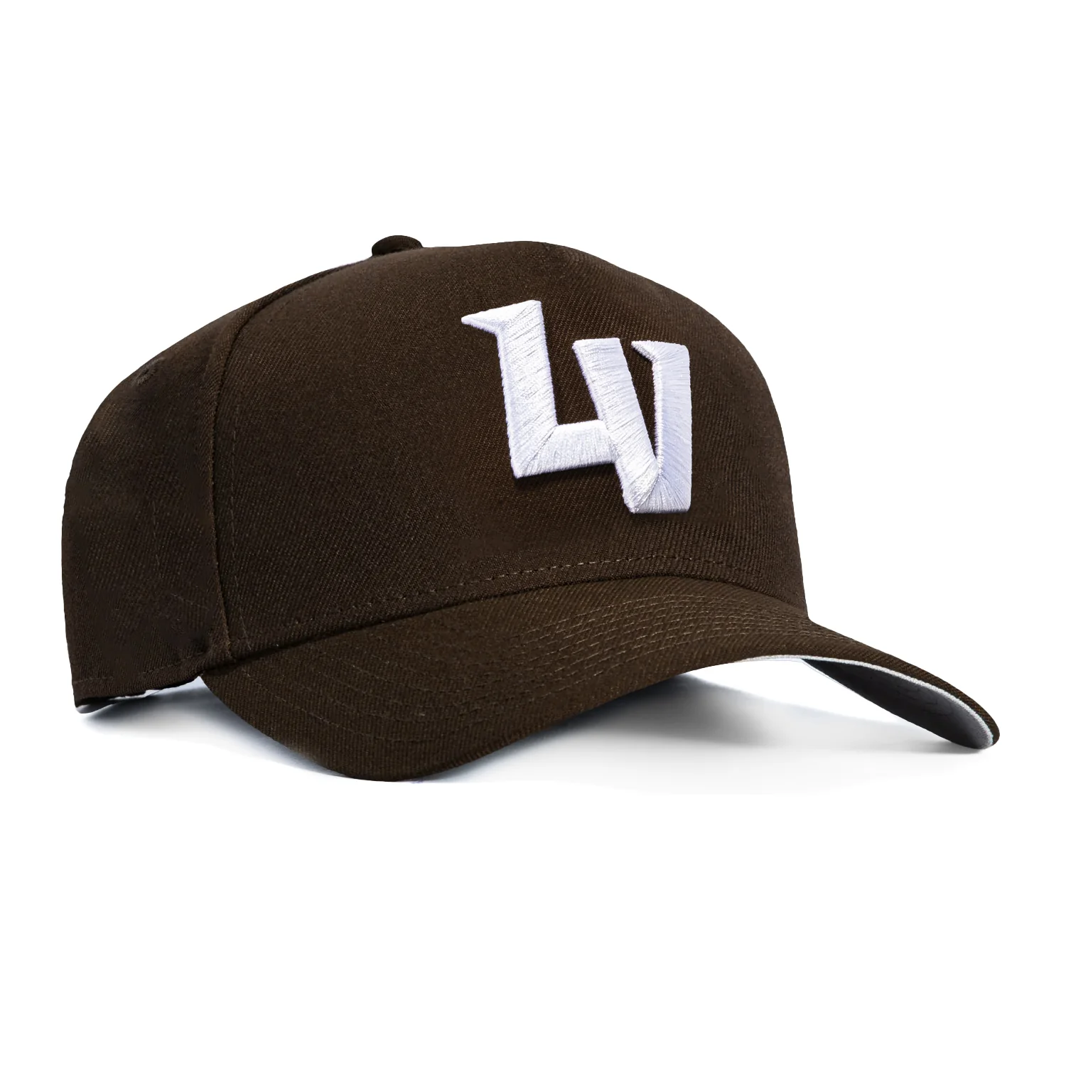 New Era 9Forty A-Frame Las Vegas Aviators Snapback LV Hat - Brown, White