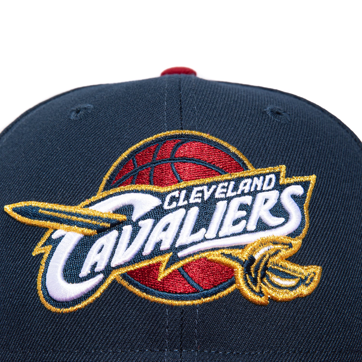 New Era 59Fifty Cleveland Cavaliers 2003 Hat - Navy, Cardinal - Image 4