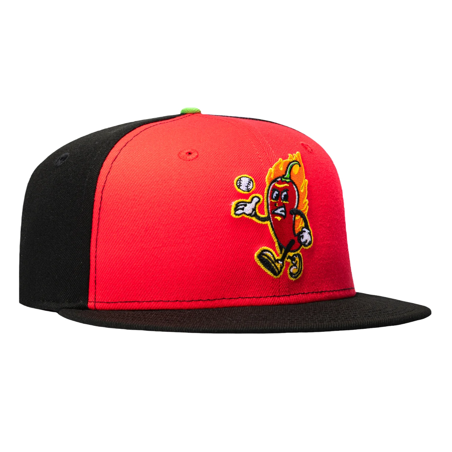 New Era 59Fifty Lake County Captains Copa Rail Hat - Infrared, Black