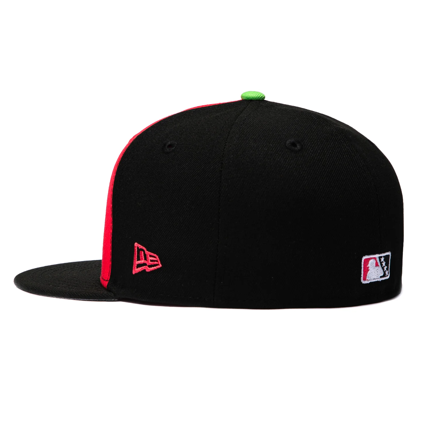 New Era 59Fifty Lake County Captains Copa Rail Hat - Infrared, Black - Image 3