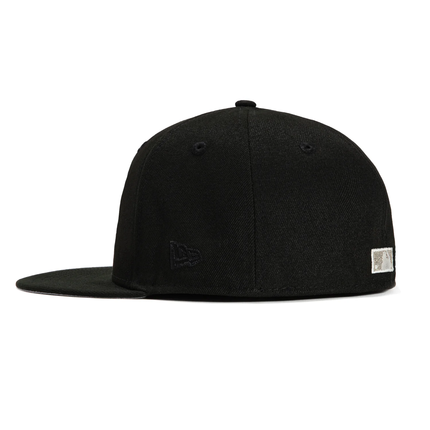 New Era 59Fifty Glow in the Dark St Louis Cardinals 2011 World Series Patch Hat - Black, White - Image 3
