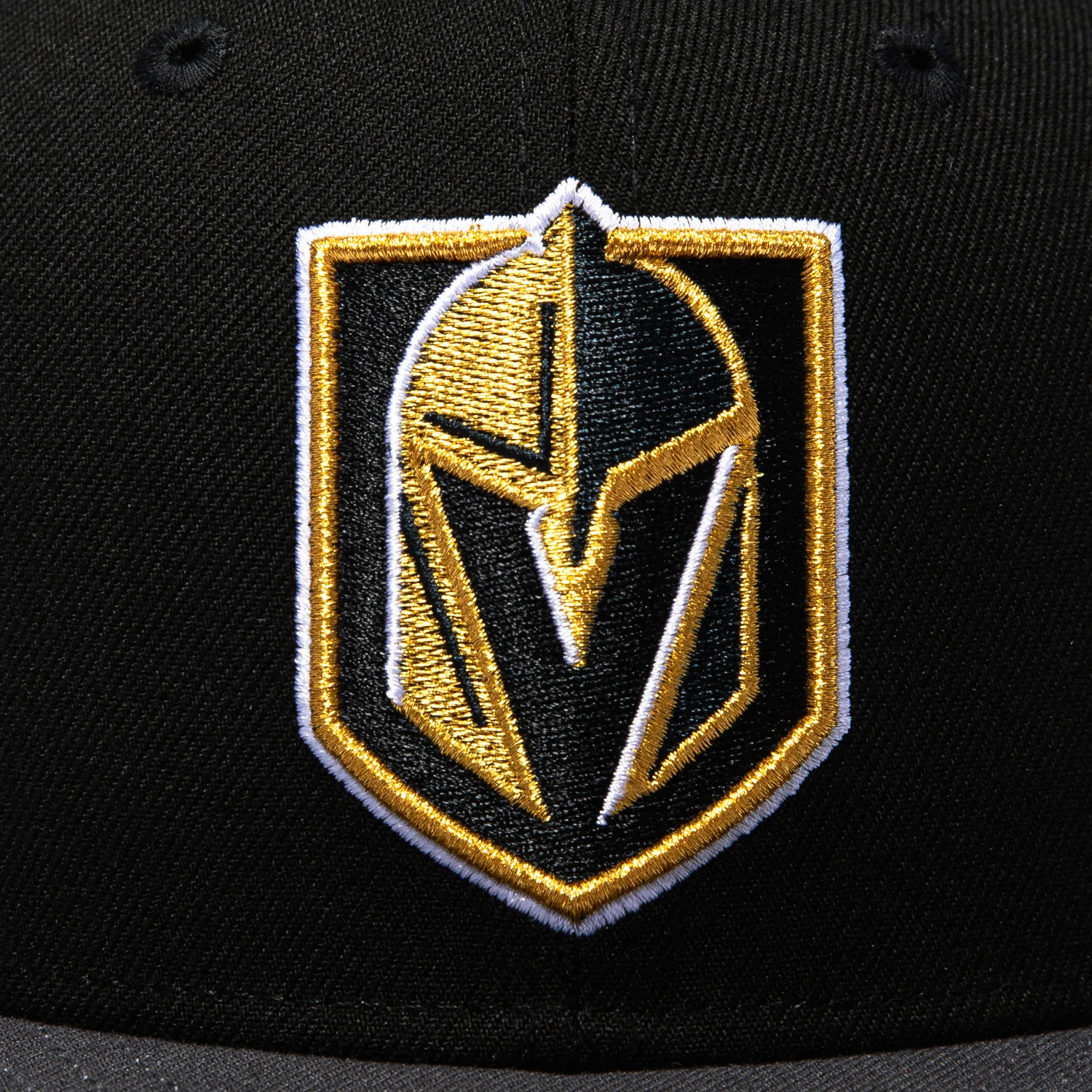 New Era 59Fifty Vegas Golden Knights 2022 All Star Game Patch Light Blue UV Hat - Black, Graphite - Image 4