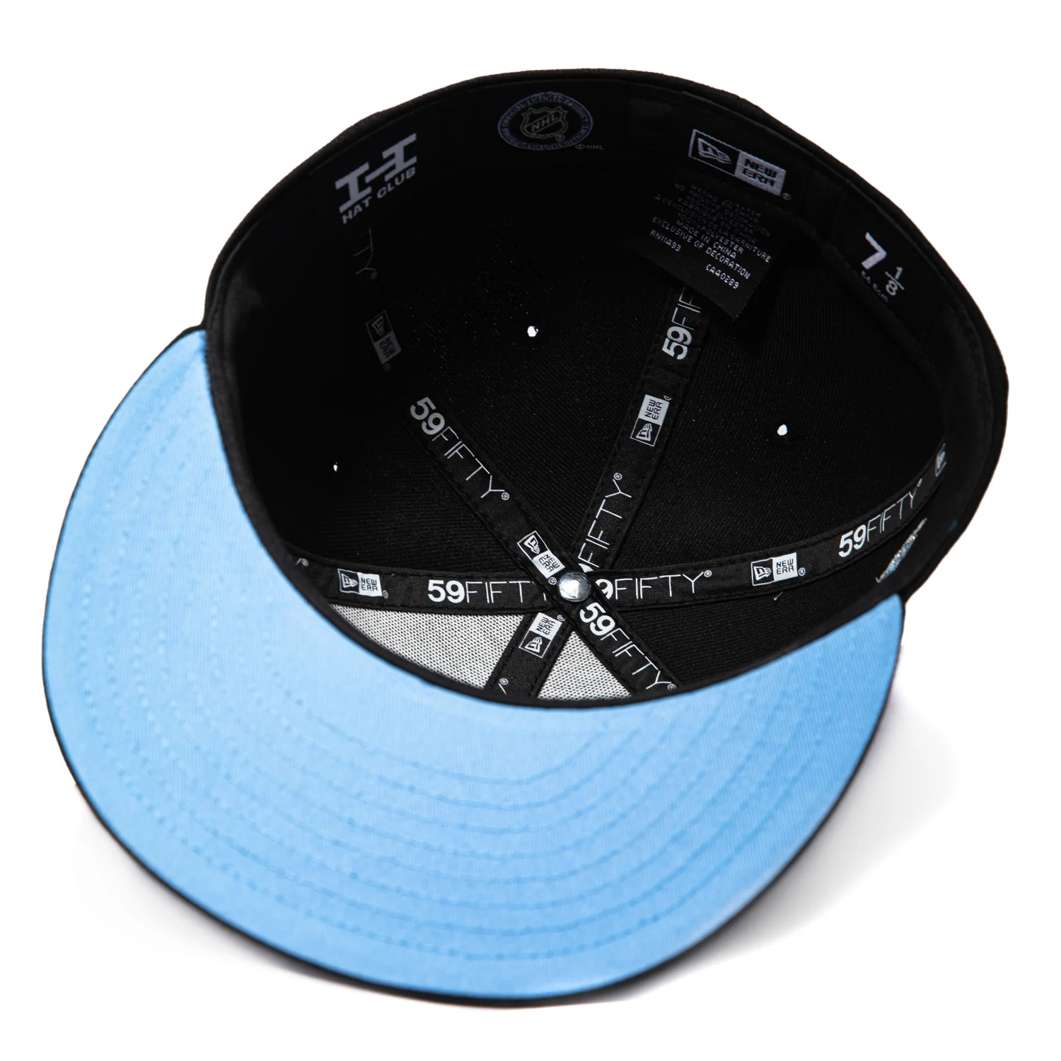 New Era 59Fifty Los Angeles Kings 2014 Stadium Series Patch Light Blue UV Hat - Black - Image 2