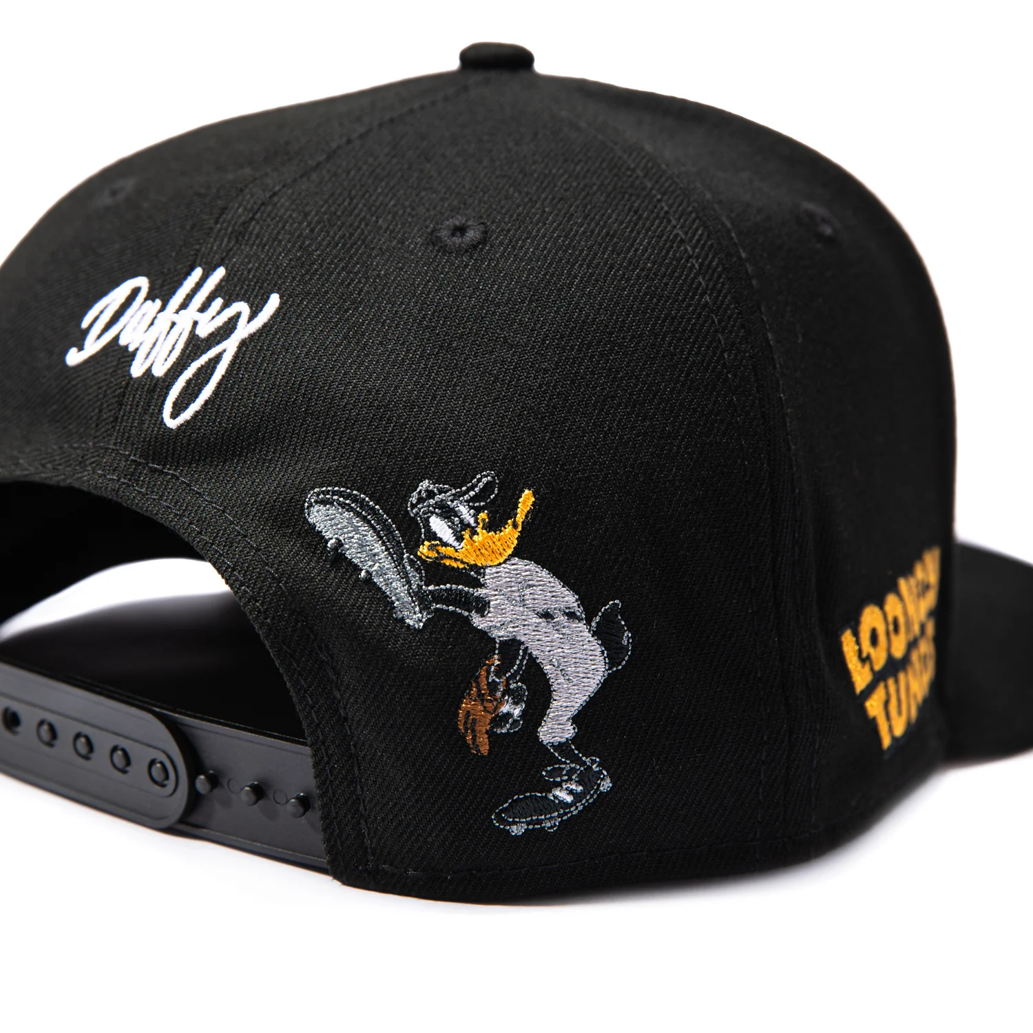 New Era 9Fifty Looney Tunes Arizona Diamondbacks Daffy Patch Snapback Hat - Black - Image 4