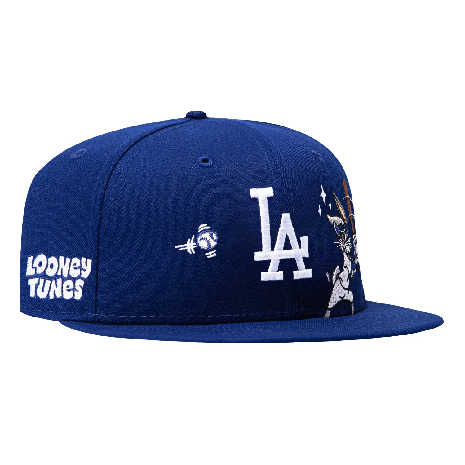 New Era 9Fifty Looney Tunes Los Angeles Dodgers Bugs Patch Snapback Hat - Royal