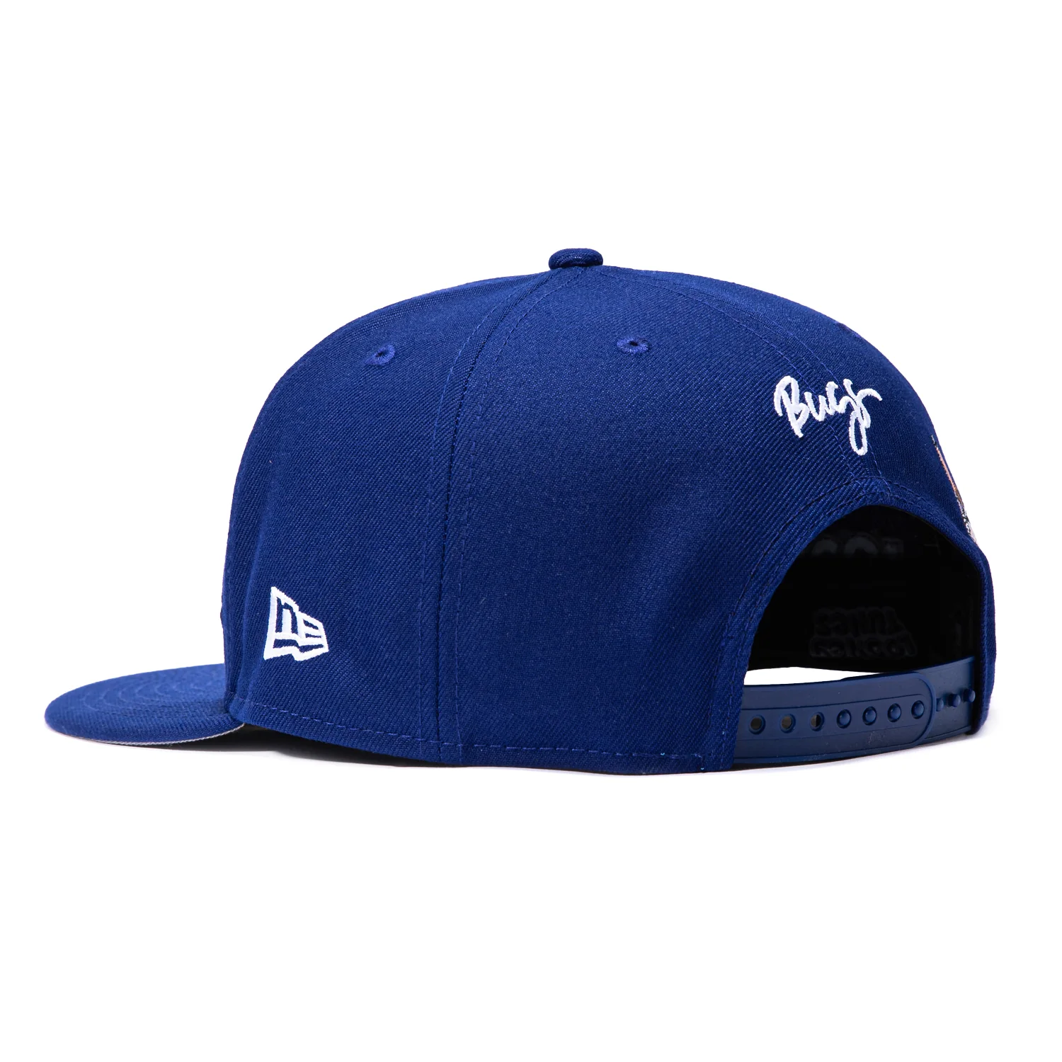 New Era 9Fifty Looney Tunes Los Angeles Dodgers Bugs Patch Snapback Hat - Royal - Image 3