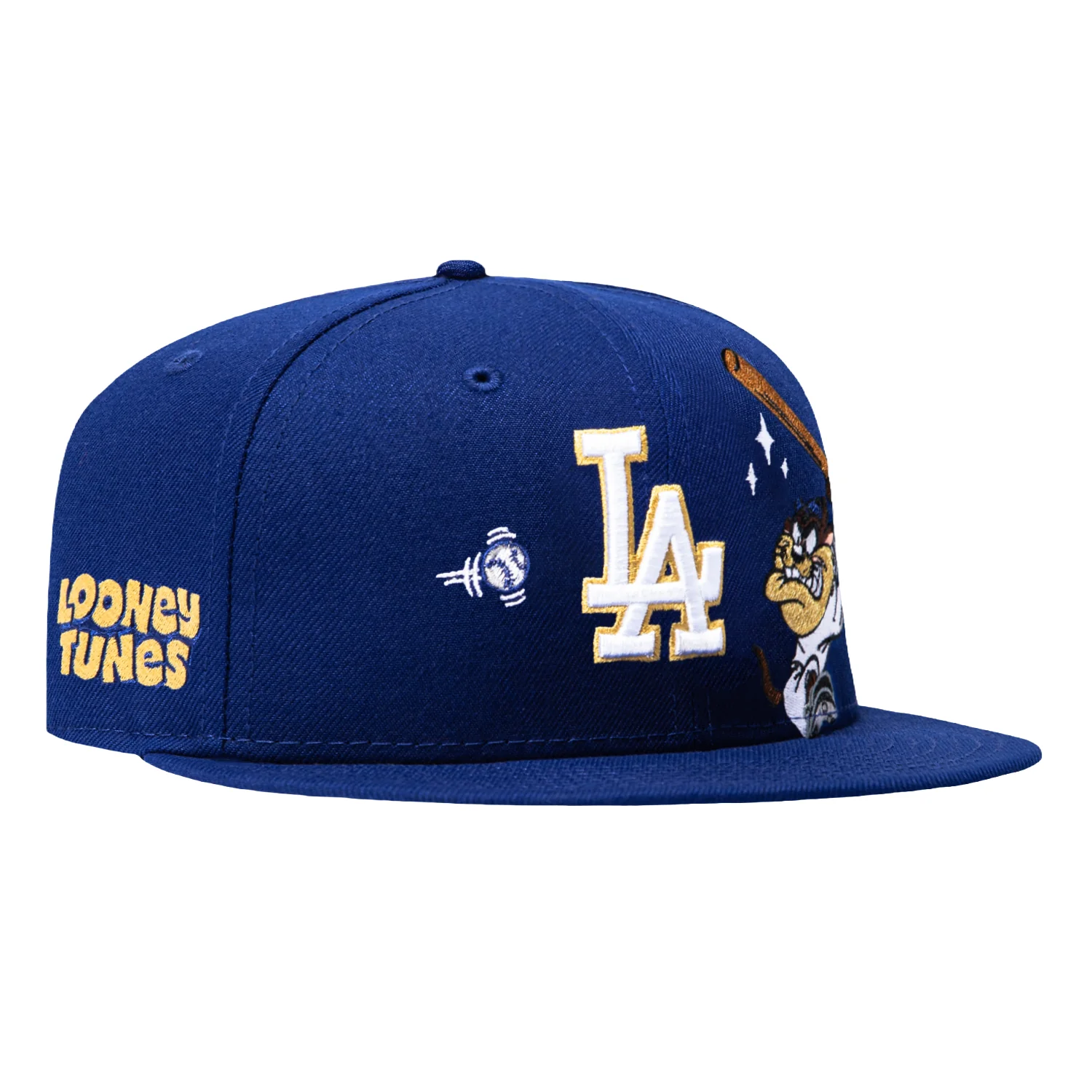 New Era 9Fifty Looney Tunes Los Angeles Dodgers Taz Patch Snapback Hat - Royal