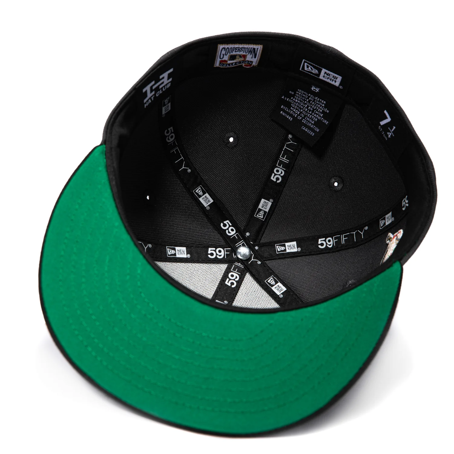 New Era 59Fifty Detroit Tigers 2000 Inaugural Patch Hat - Graphite, Black - Image 2