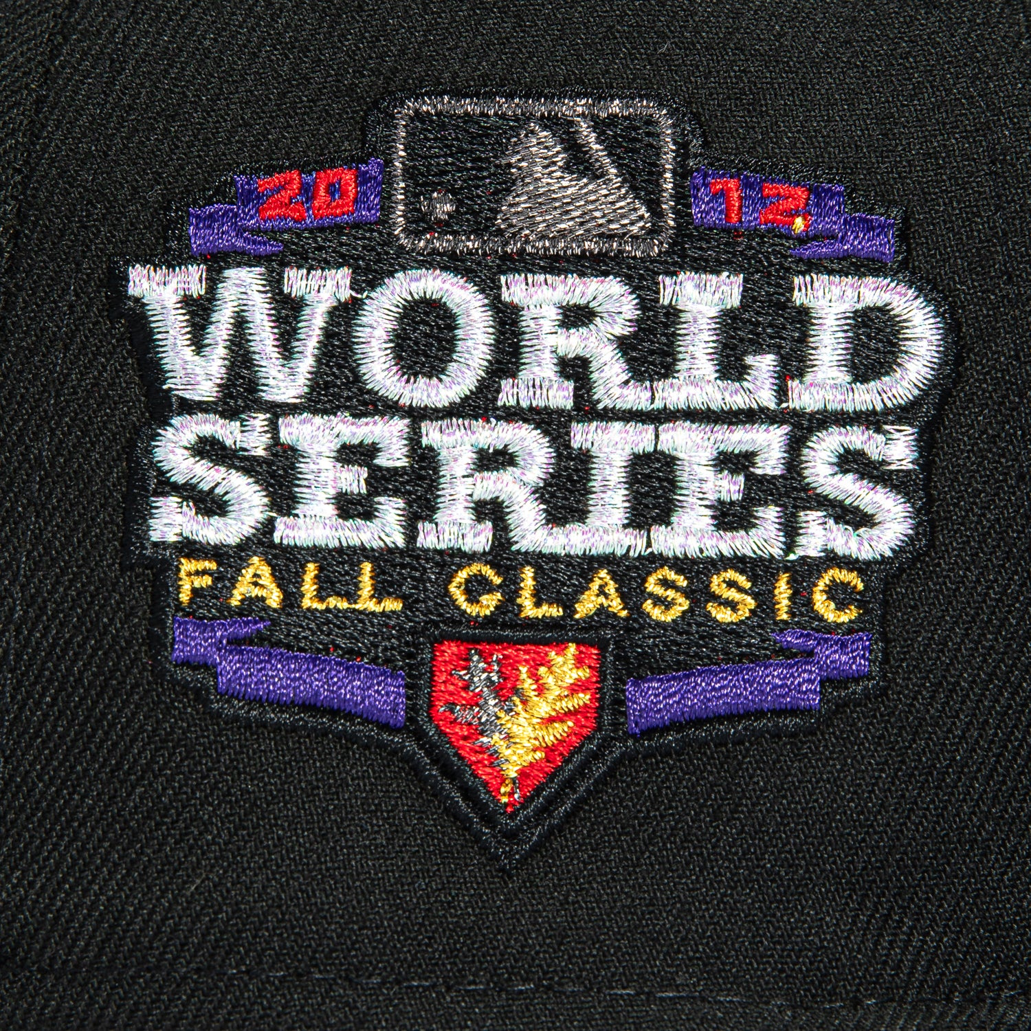 New Era 59Fifty San Francisco Giants 2012 World Series Patch Gradient Light Blue UV Hat - Black, Purple - Image 5