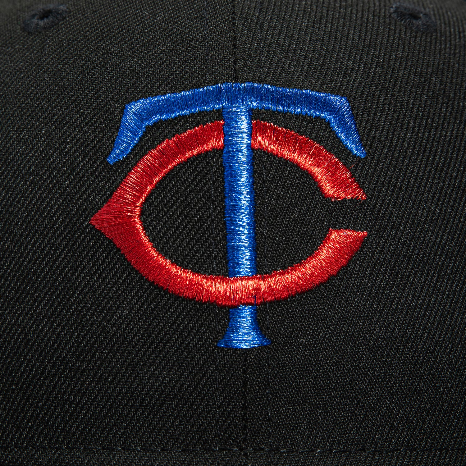 New Era 59Fifty Minnesota Twins 1985 All Star Game Patch Hat - Black, Royal, Red - Image 4
