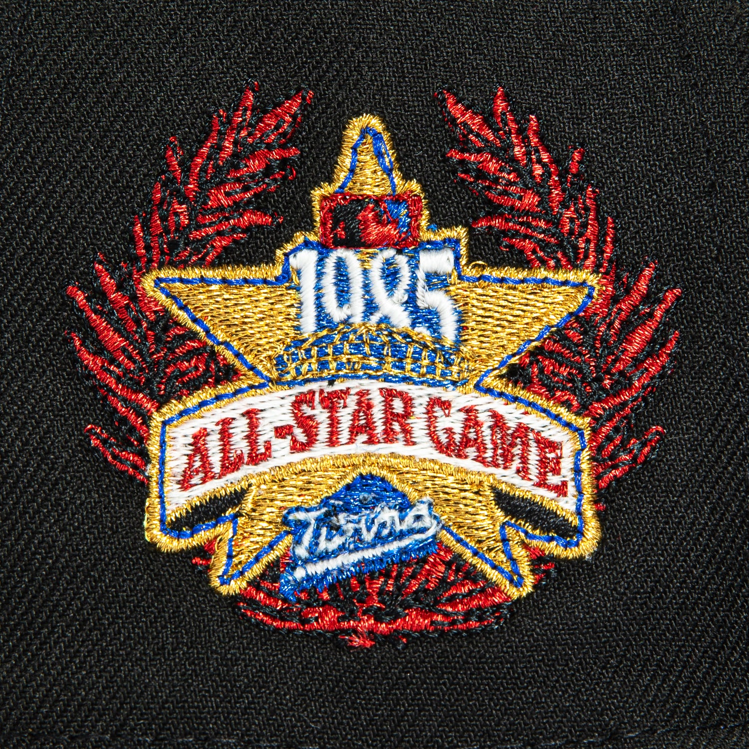 New Era 59Fifty Minnesota Twins 1985 All Star Game Patch Hat - Black, Royal, Red - Image 5