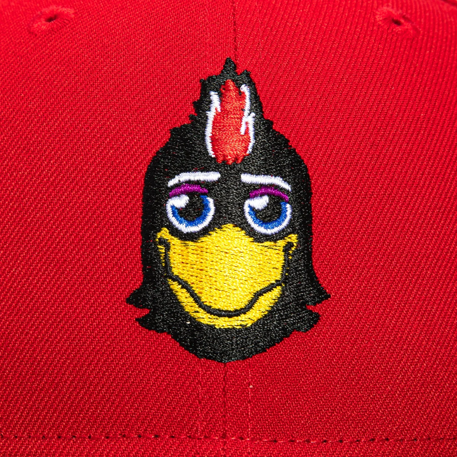 New Era 59Fifty Mascot Chicago Blackhawks Tommy Hawk Hat - Red, Black - Image 4