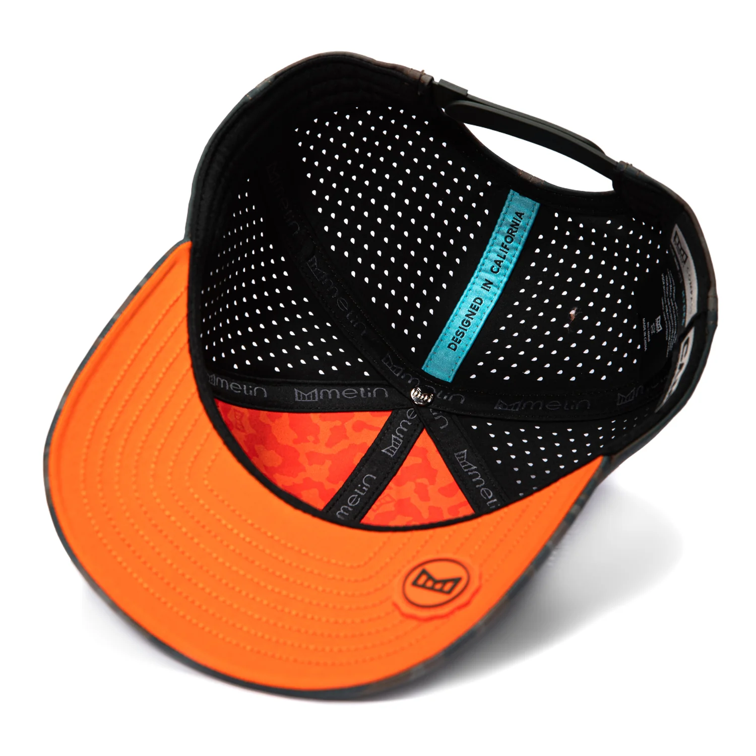 Melin Compass Hydro Snapback Hat - Green, Camo - Image 2