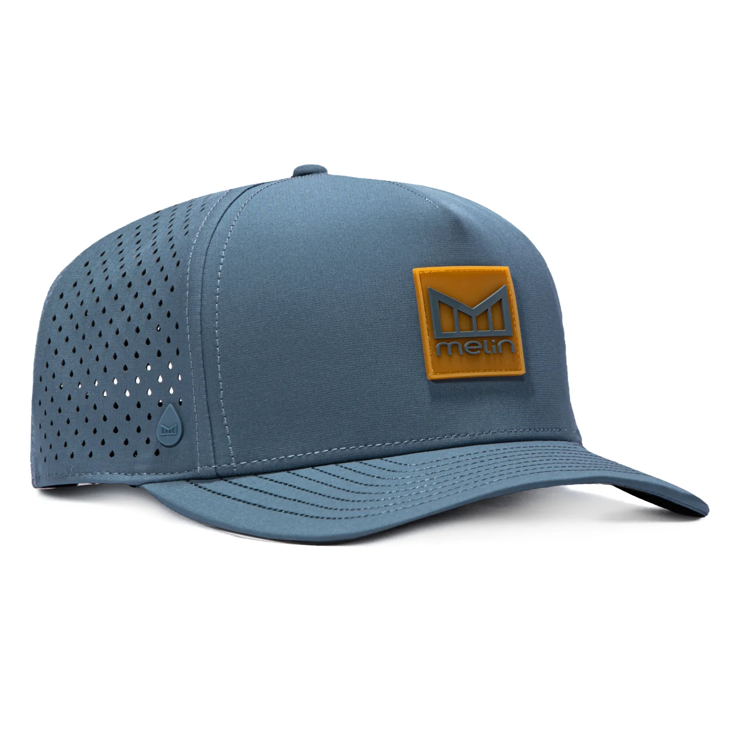 Melin Odysea Hydro Gum Snapback Hat - Indigo