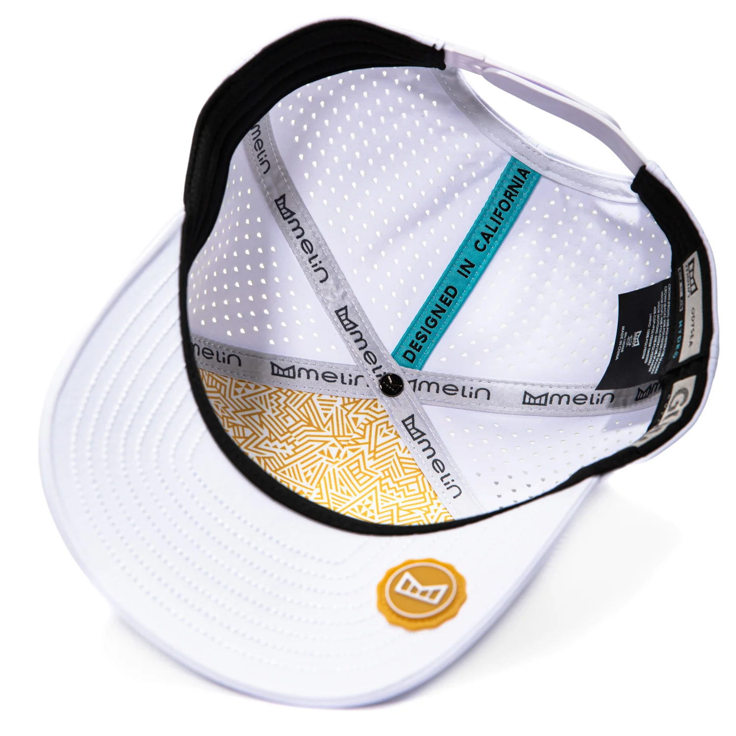Melin Odysea Hydro Snapback Hat - Gum White - Image 2