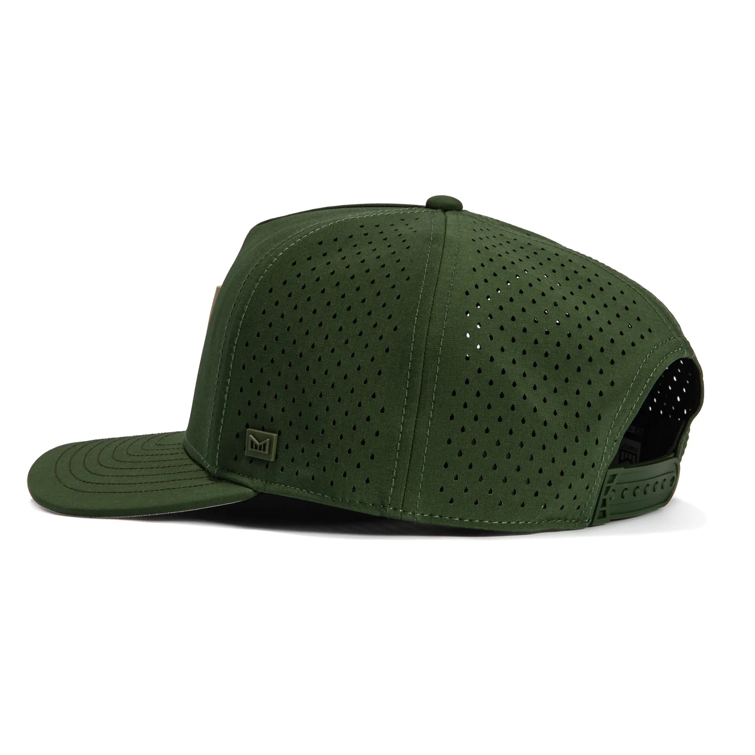 Melin Odysea Stacked Hydro Snapback Hat - Olive - Image 2