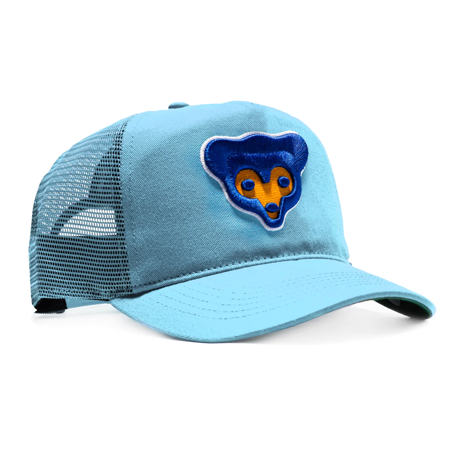 47 Brand Chicago Cubs 1970 Hitch Mesh Snapback Hat - Light Blue